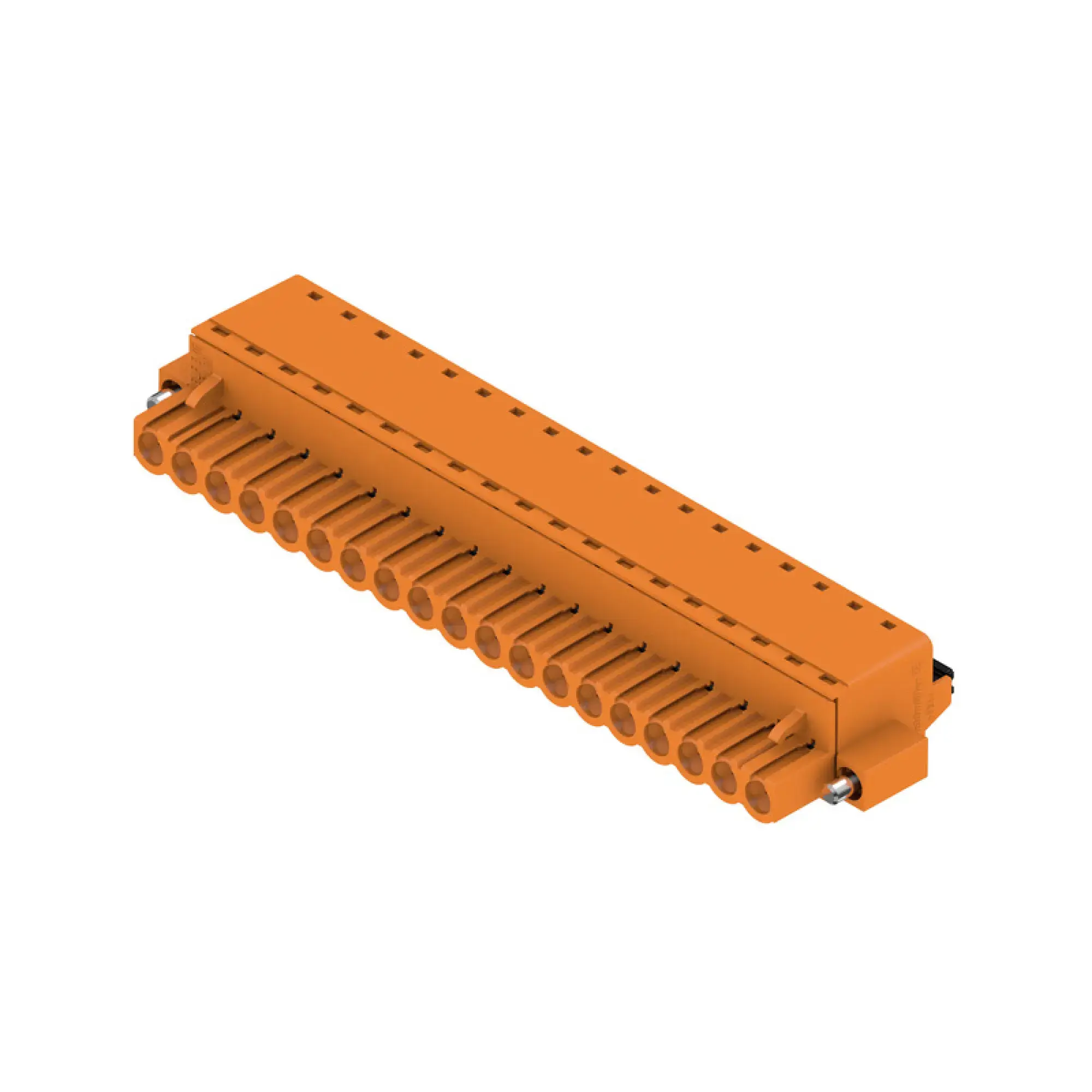 Weidmüller 1013270000 PCB connector (wire connection), 320 V, 24 A, Pitch in mm: 5.08, 3.31 mm², Number of poles: 19, PUSH IN with actuator, Box (img_001)