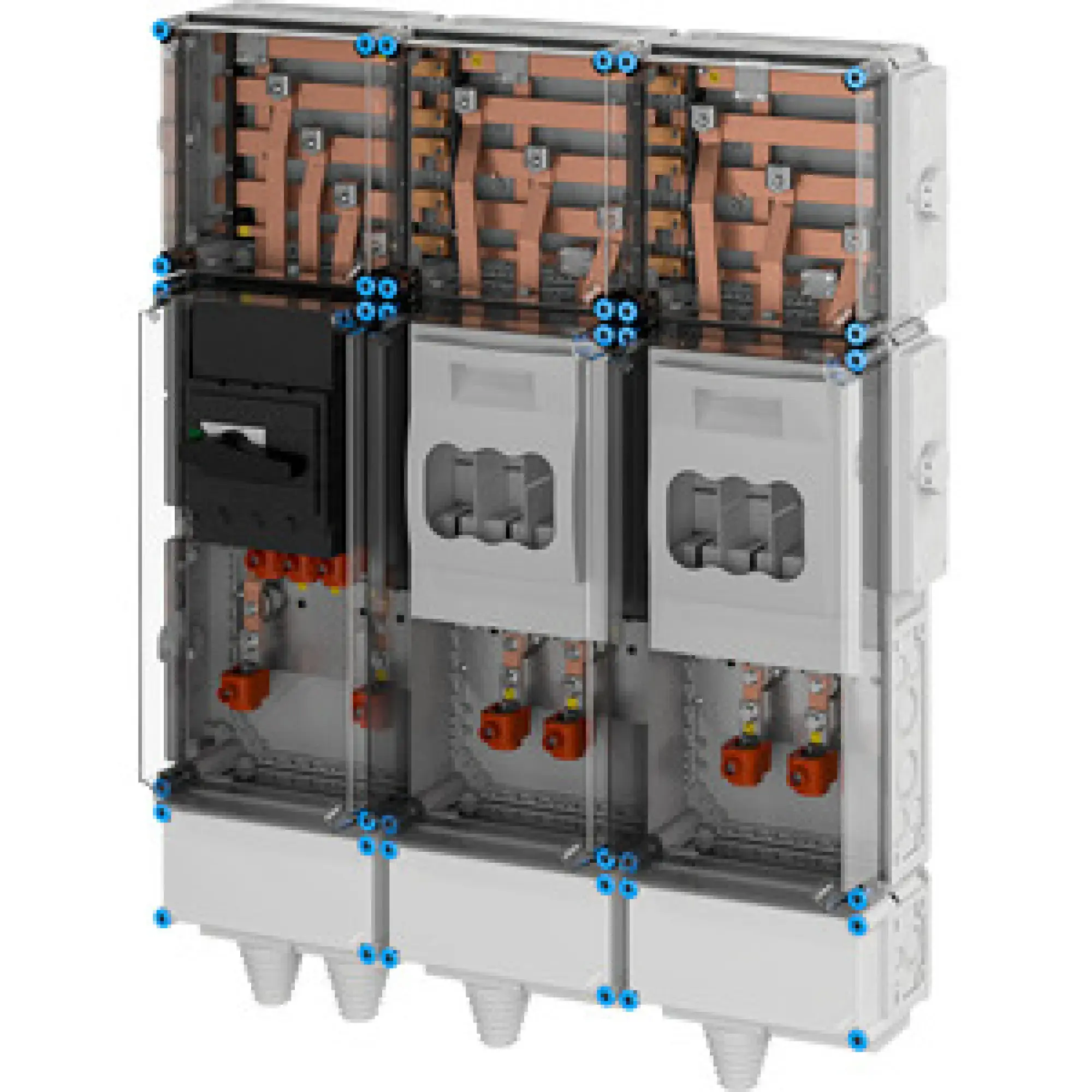 Hensel 65000245 Ladeverteiler für bis zu 2 Ladepunkte à 200 kW Mi EV 200kW 2000 (img_001) Hensel 65000245 Ladeverteiler für bis zu 2 Ladepunkte à 200 kW Mi EV 200kW 2000 (img_001)