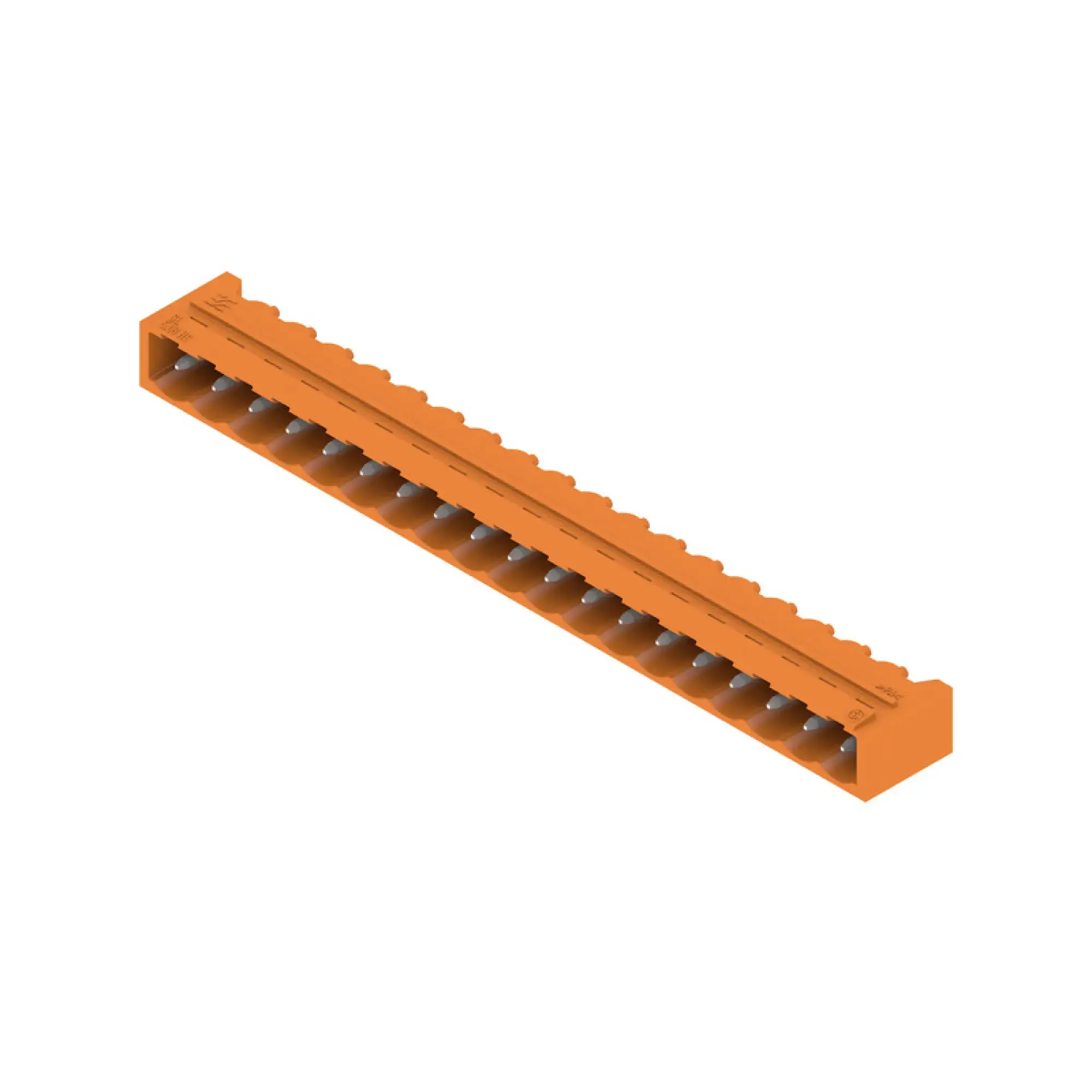Weidmüller 1147840000 PCB connector (board connection), 320 V, 24 A, Pitch in mm: 5.08, Number of poles: 19, THT solder connection, Box (img_001)