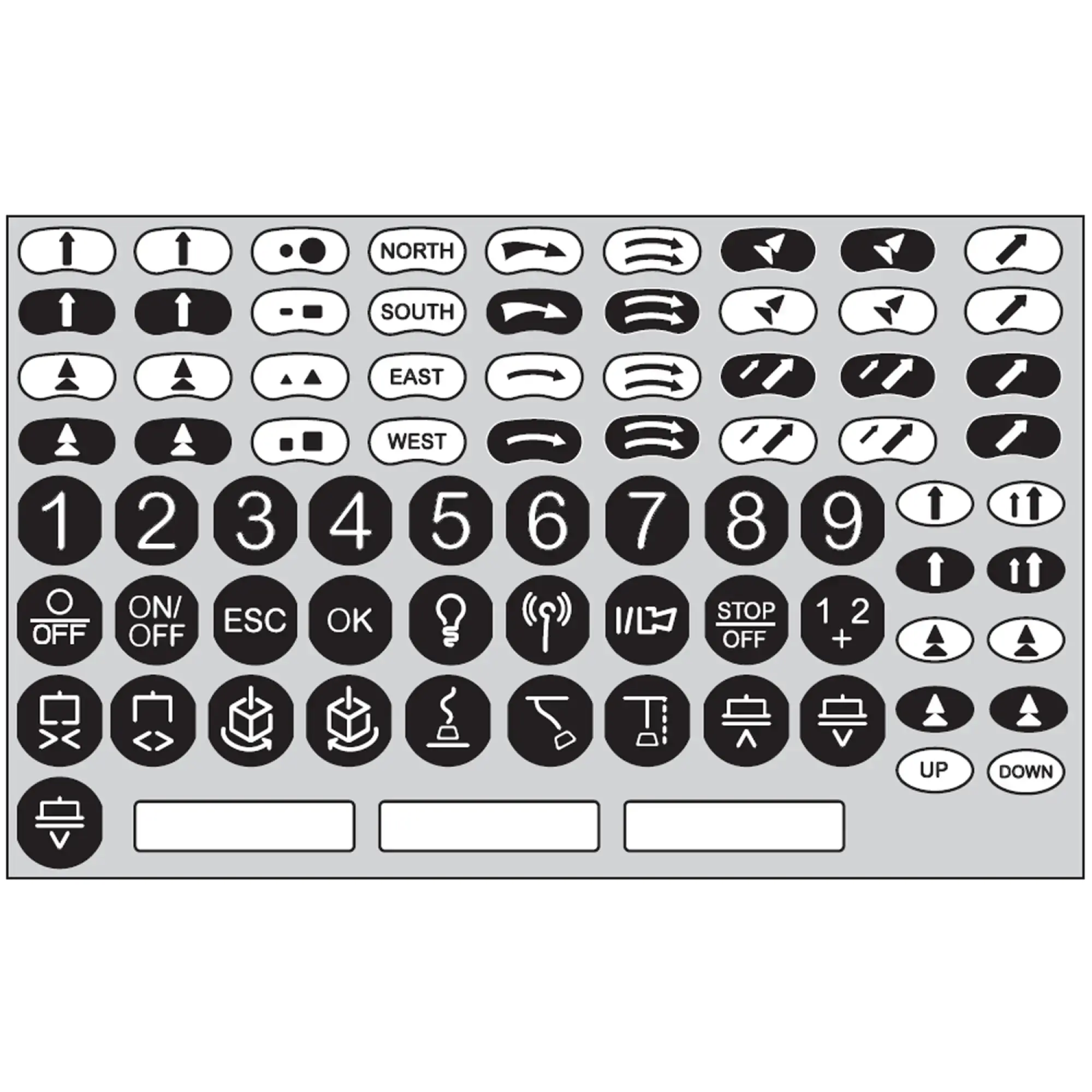 Schneider Electric ZARC08 Set of colored adhesive labels for remote control and crane system (img_002) Schneider Electric ZARC08 Set of colored adhesive labels for remote control and crane system (img_002)