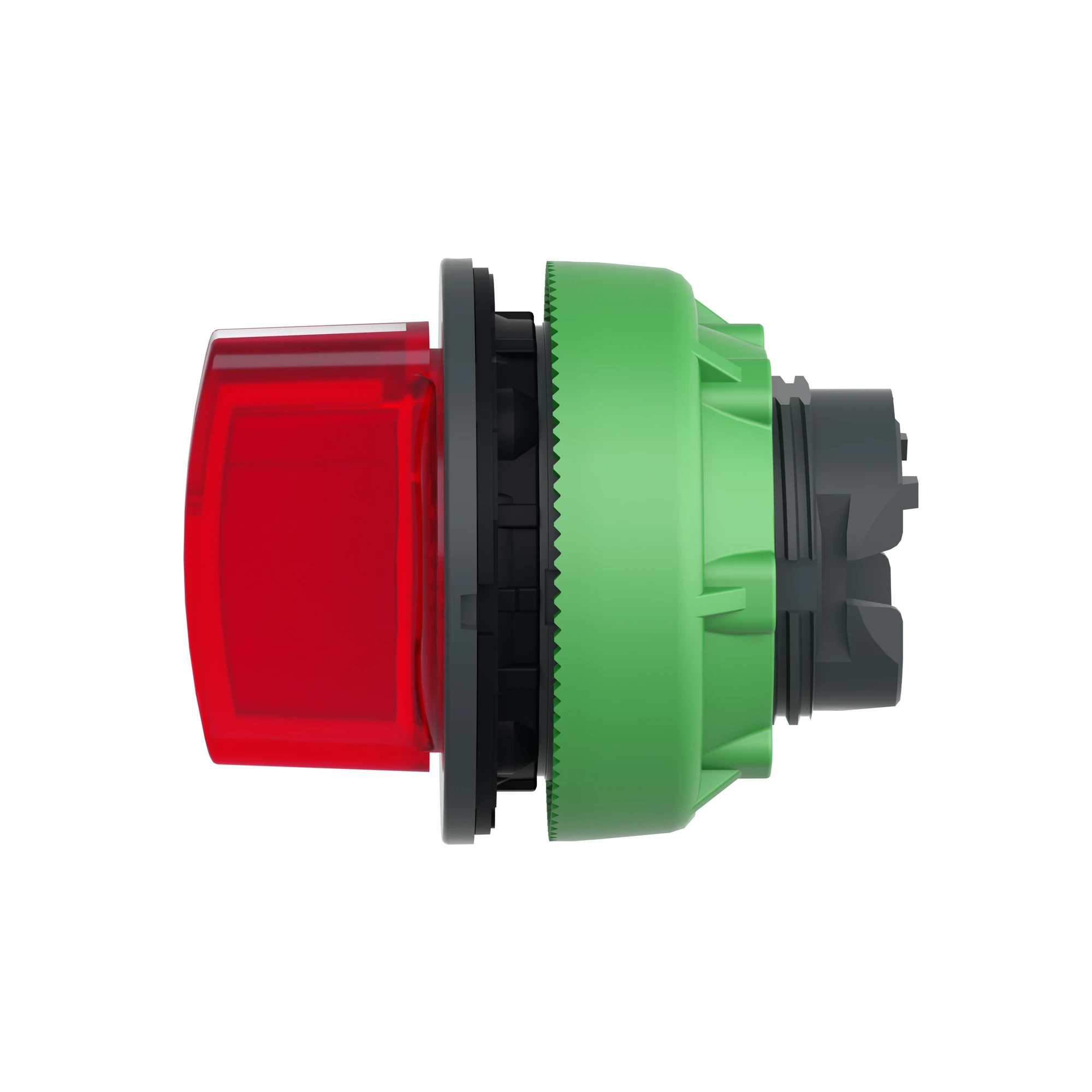 Schneider Electric ZB5FK1843 Illuminated selector switch, front element, Harmony XB5F, plastic, 30mm, red, for universal LED, 3 positions, momentary (img_008)