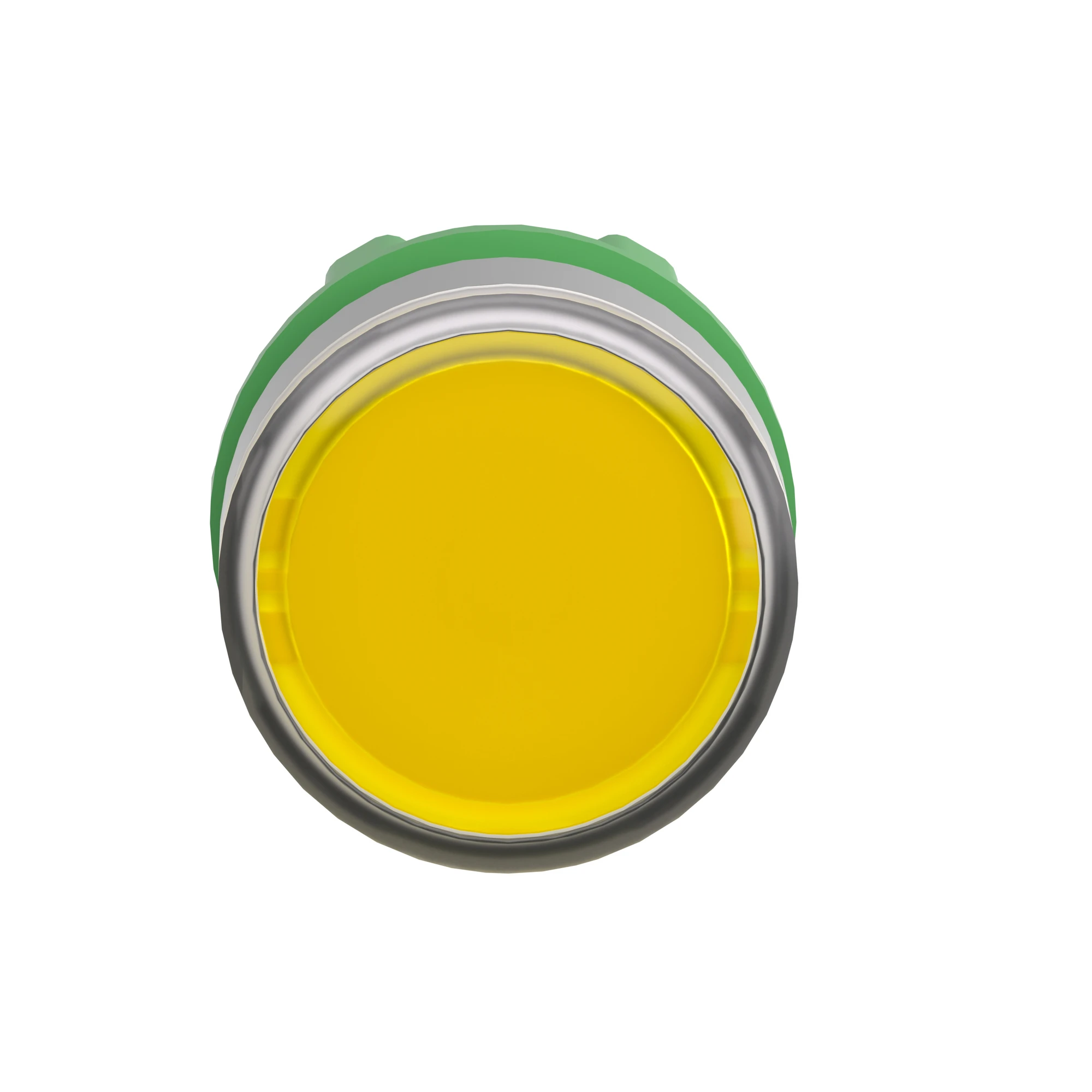 Schneider Electric ZB5AA88C0 Illuminated push button, front element, Harmony XB5, plastic, 22mm, light grey, yellow, for universal LED, for insert label (img_004)