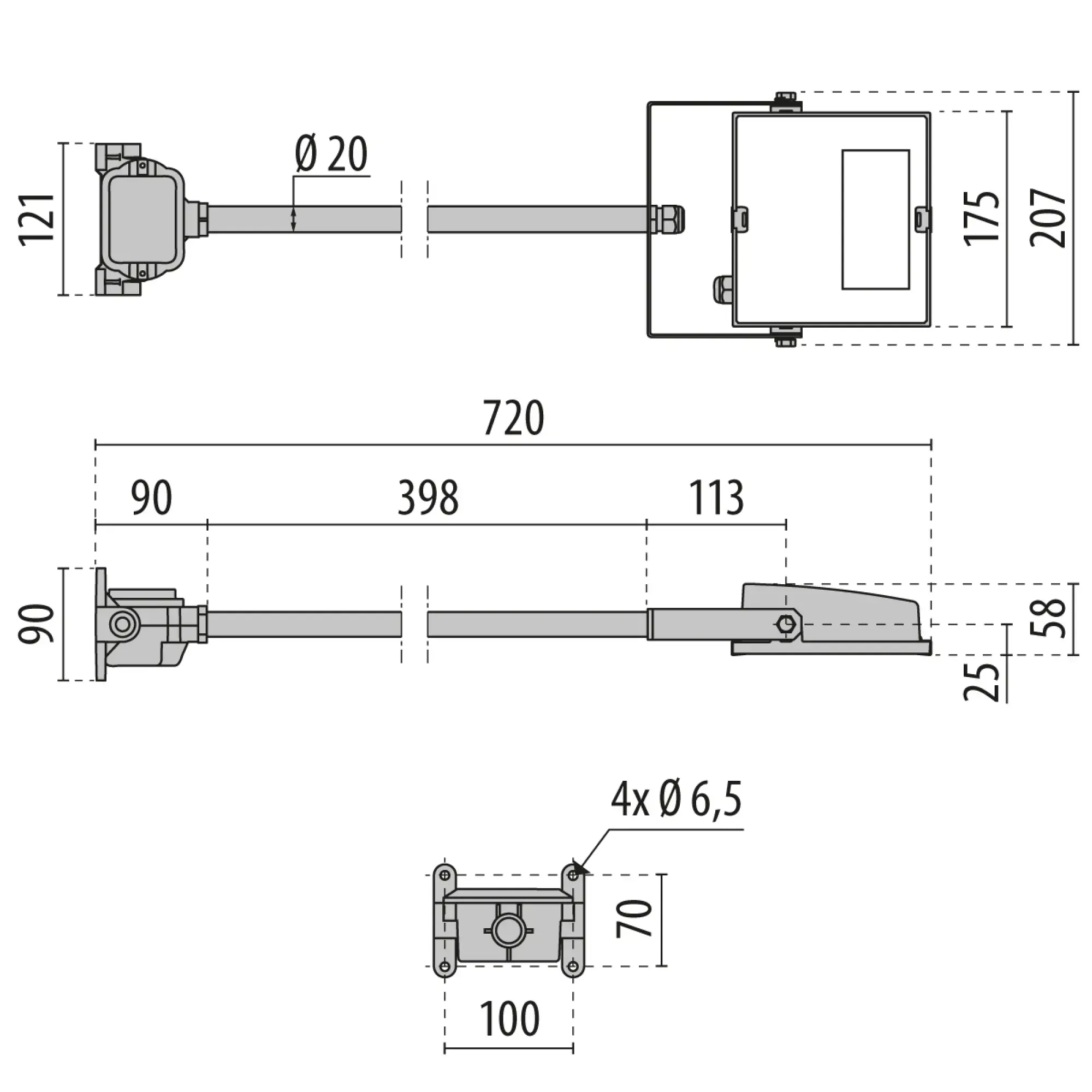 Performance iN Lighting 06150980 LED-Scheinwerfer 3000K 15W statisch symmetrische Optik mittel 06150980 (img_003)