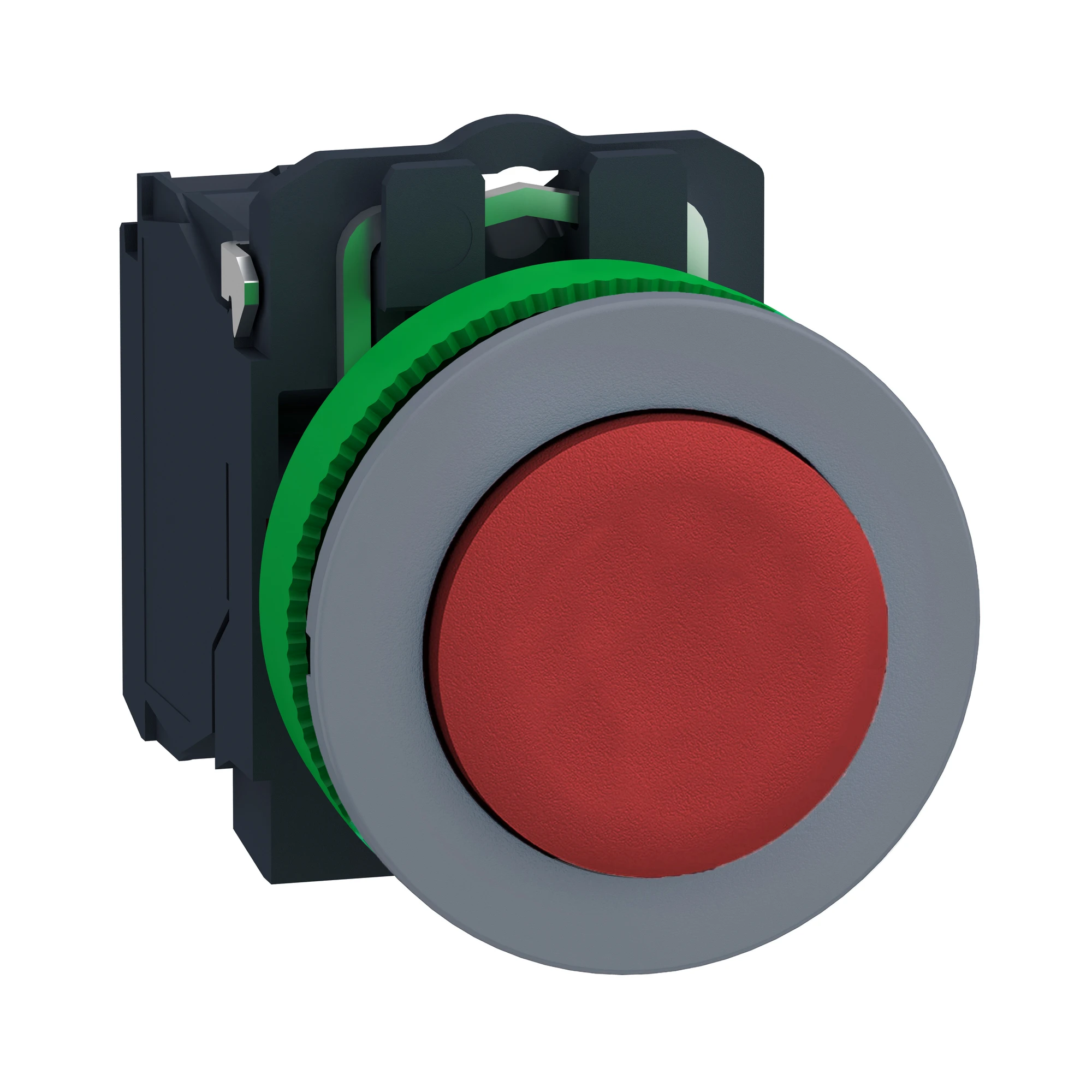 Schneider Electric XB5FL42C0 Pushbutton, Harmony XB5F, plastic, prominent, light gray, red, unlabelled, 30mm, momentary, 1NC (img_001) Schneider Electric XB5FL42C0 Pushbutton, Harmony XB5F, plastic, prominent, light gray, red, unlabelled, 30mm, momentary, 1NC (img_001)