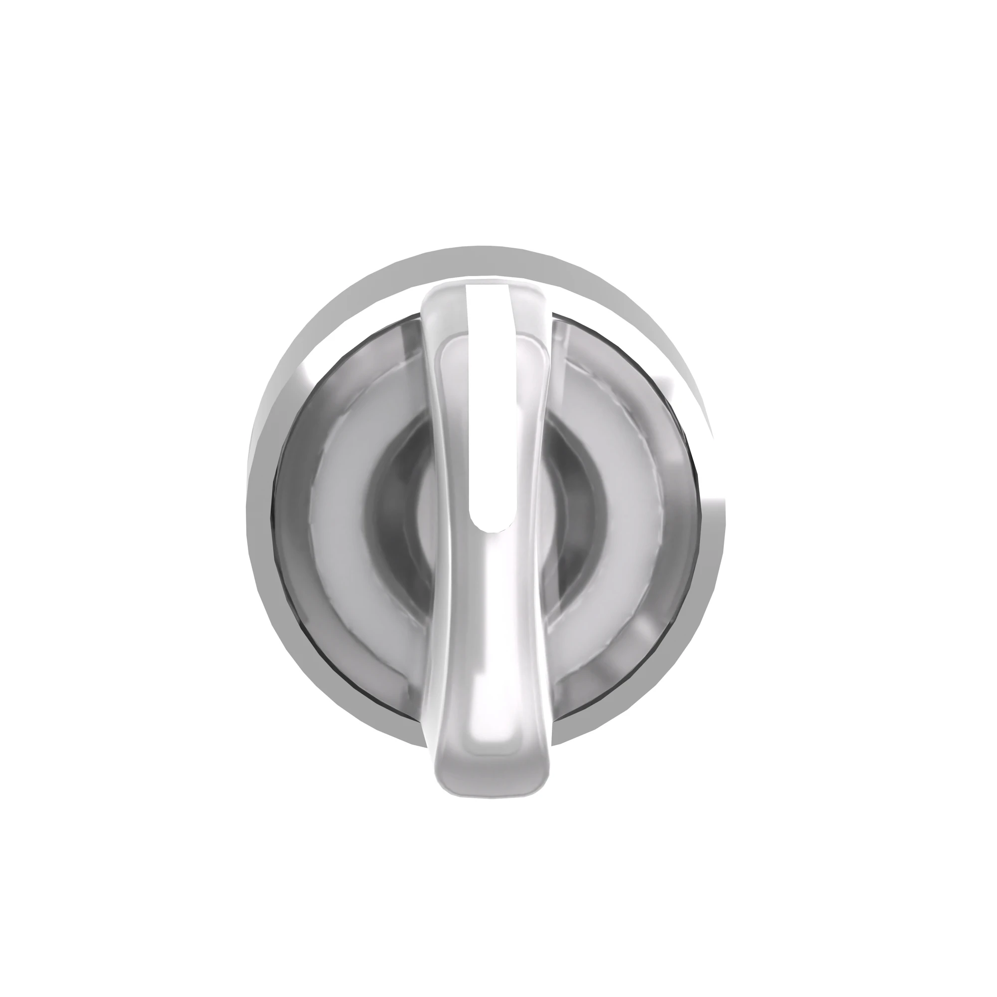 Schneider Electric ZB4BK1313 Illuminated selector switch, front element, Harmony XB4, metal, 22mm, white, for universal LED, 3 positions, latching (img_004)