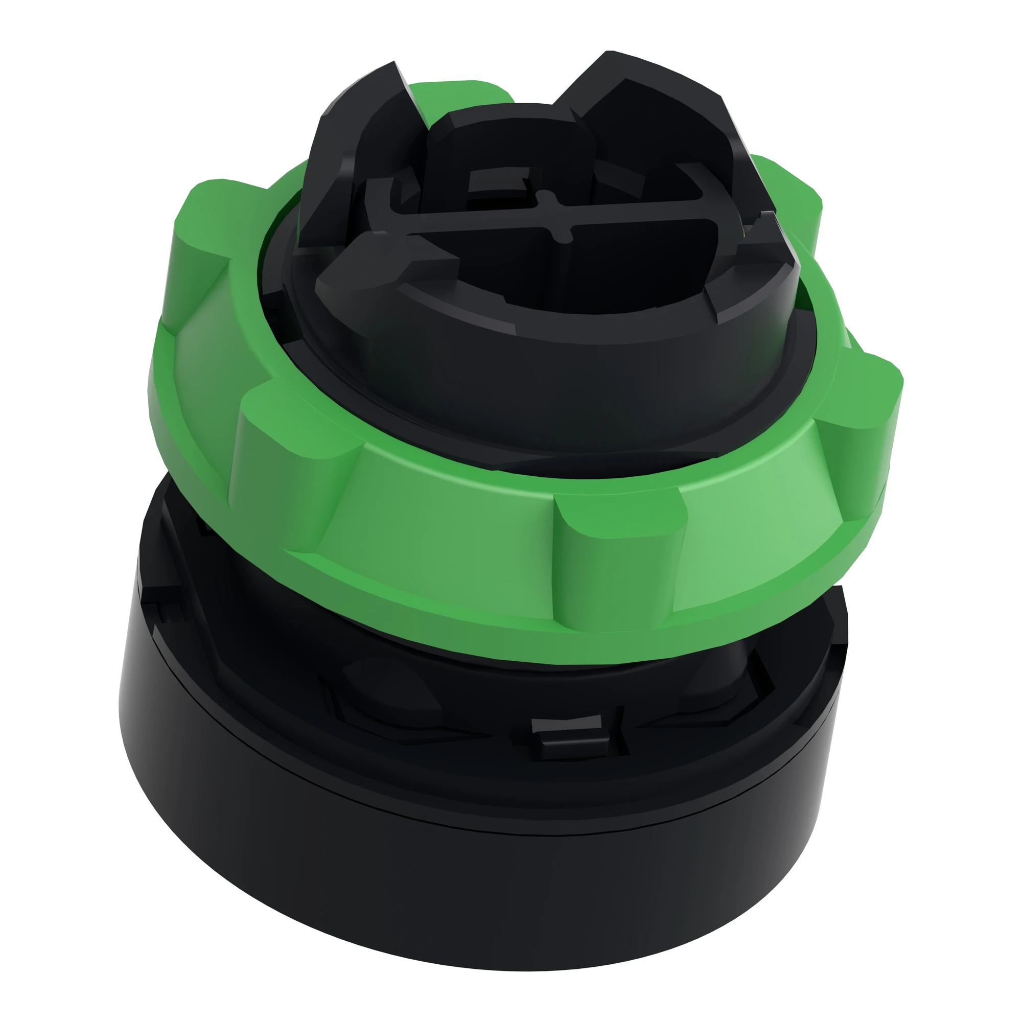 Schneider Electric ZB5AA333 Pushbutton, Front Element, Harmony XB5, Plastic, 22mm, green, labeled START, momentary (img_007)
