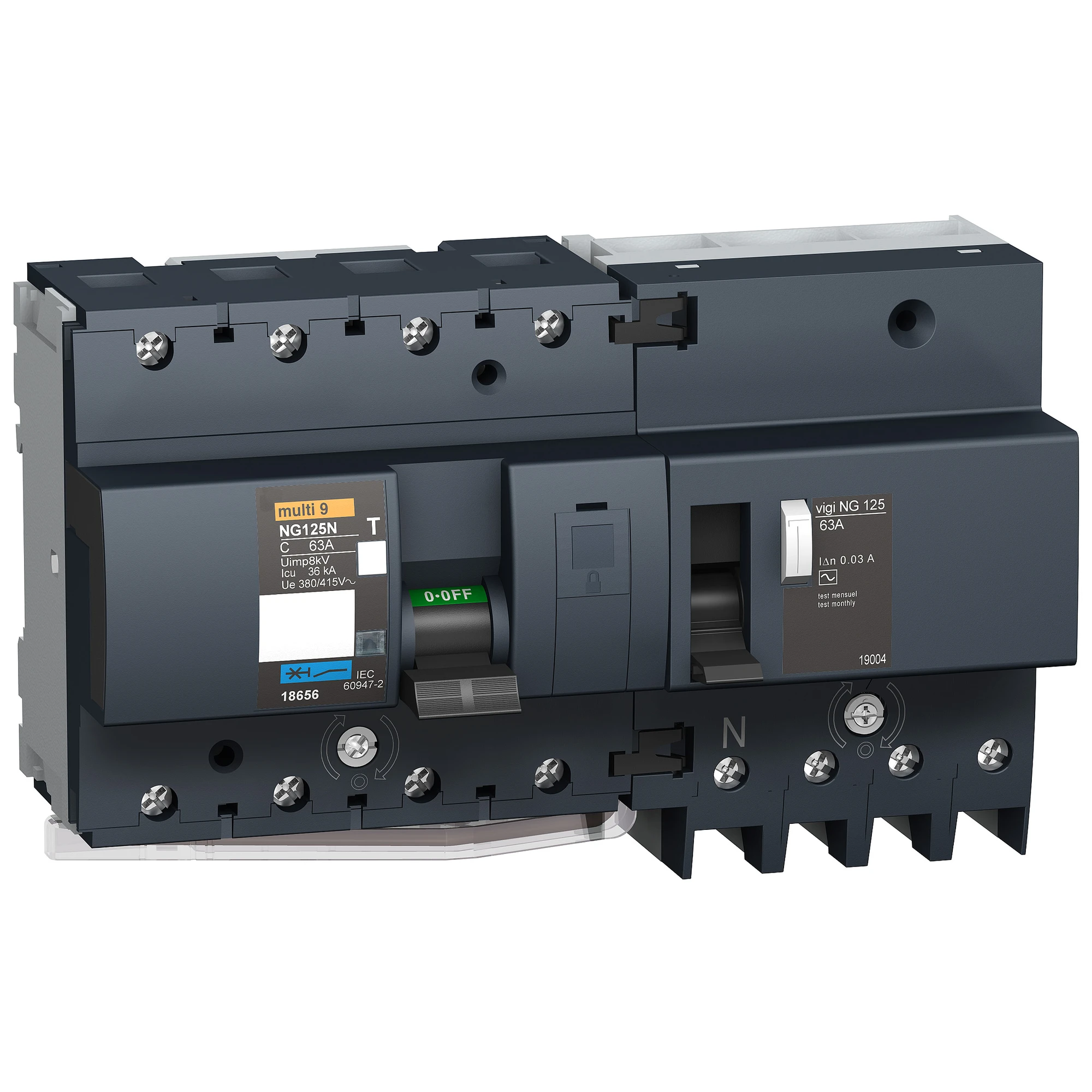 Schneider Electric 18656 Circuit breaker NG125N, 4P, 63A, C-characteristics (img_002)