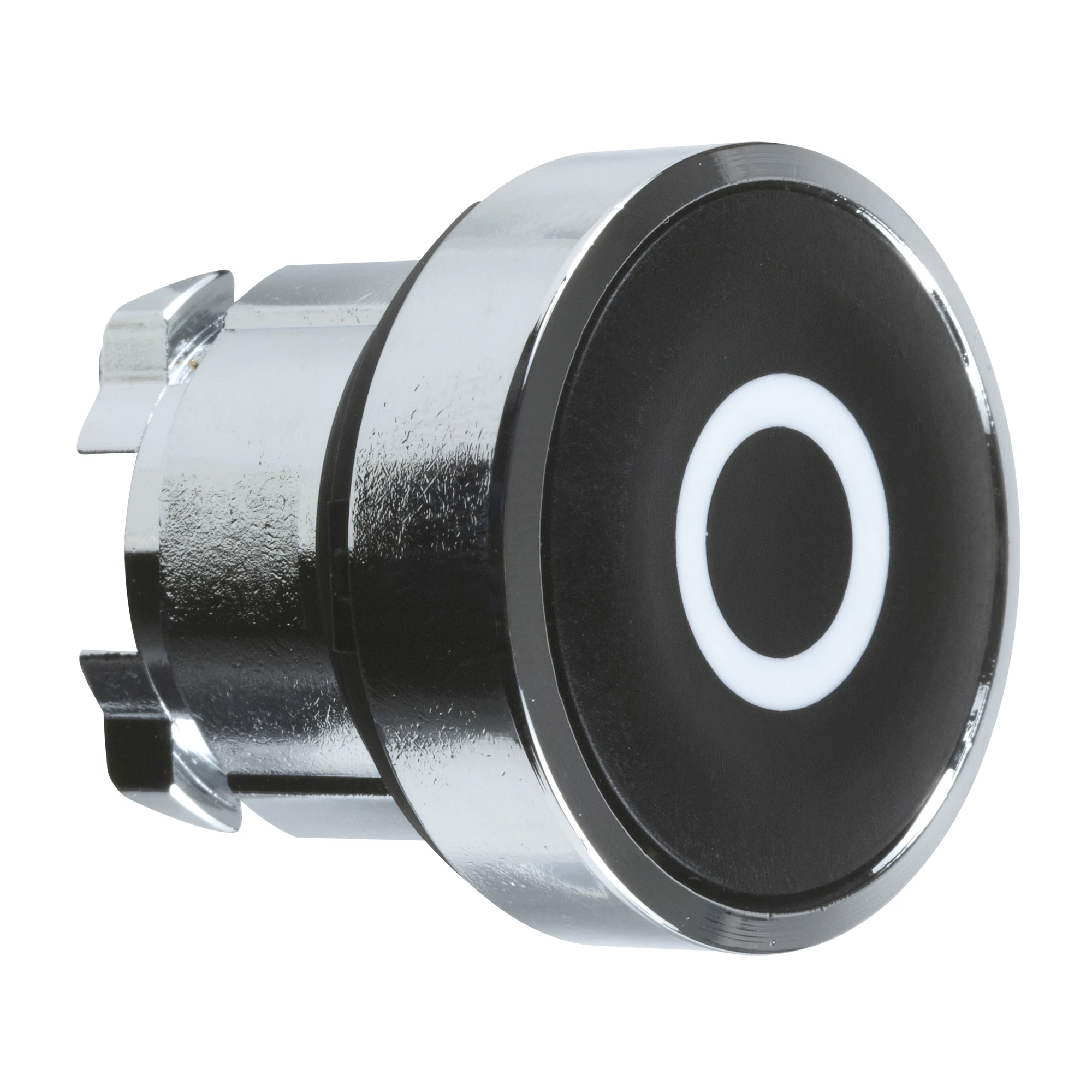 Schneider Electric ZB4BA232 Push Button, Front Element, Harmony XB4, Metal, 22mm, Black, Marked O, Momentary (img_001) Schneider Electric ZB4BA232 Push Button, Front Element, Harmony XB4, Metal, 22mm, Black, Marked O, Momentary (img_001)