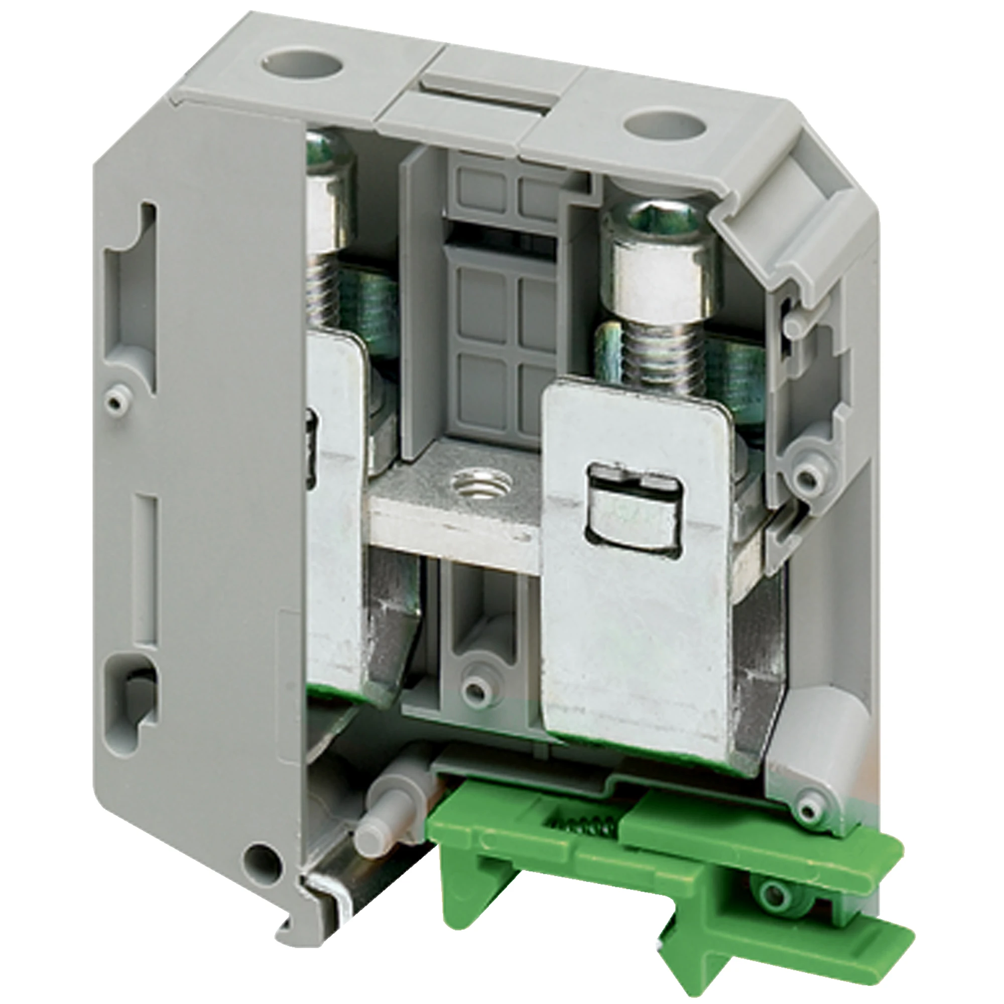 Schneider Electric NSYTRV702 Linergy Terminal Block for Through Wiring, 70mm2, 192A, 1 Level, 1x1, Screw, Grey (img_001) Schneider Electric NSYTRV702 Linergy Terminal Block for Through Wiring, 70mm2, 192A, 1 Level, 1x1, Screw, Grey (img_001)