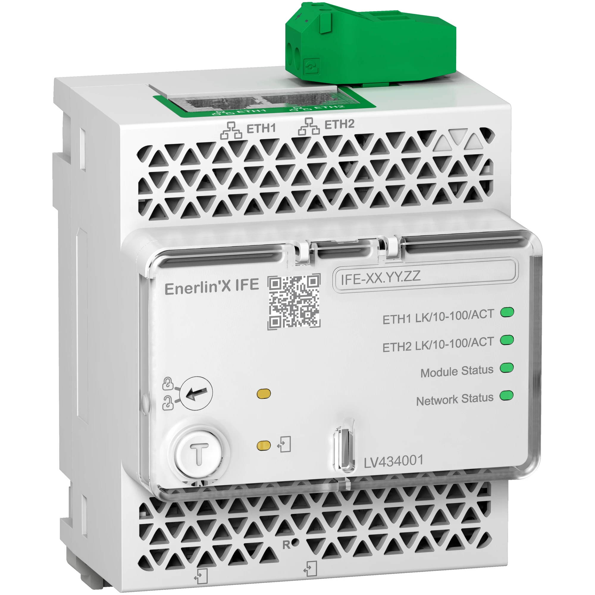 Schneider Electric LV434001 IFE Ethernet Communication Module Standard for 1 Circuit Breaker (img_001) Schneider Electric LV434001 IFE Ethernet Communication Module Standard for 1 Circuit Breaker (img_001)