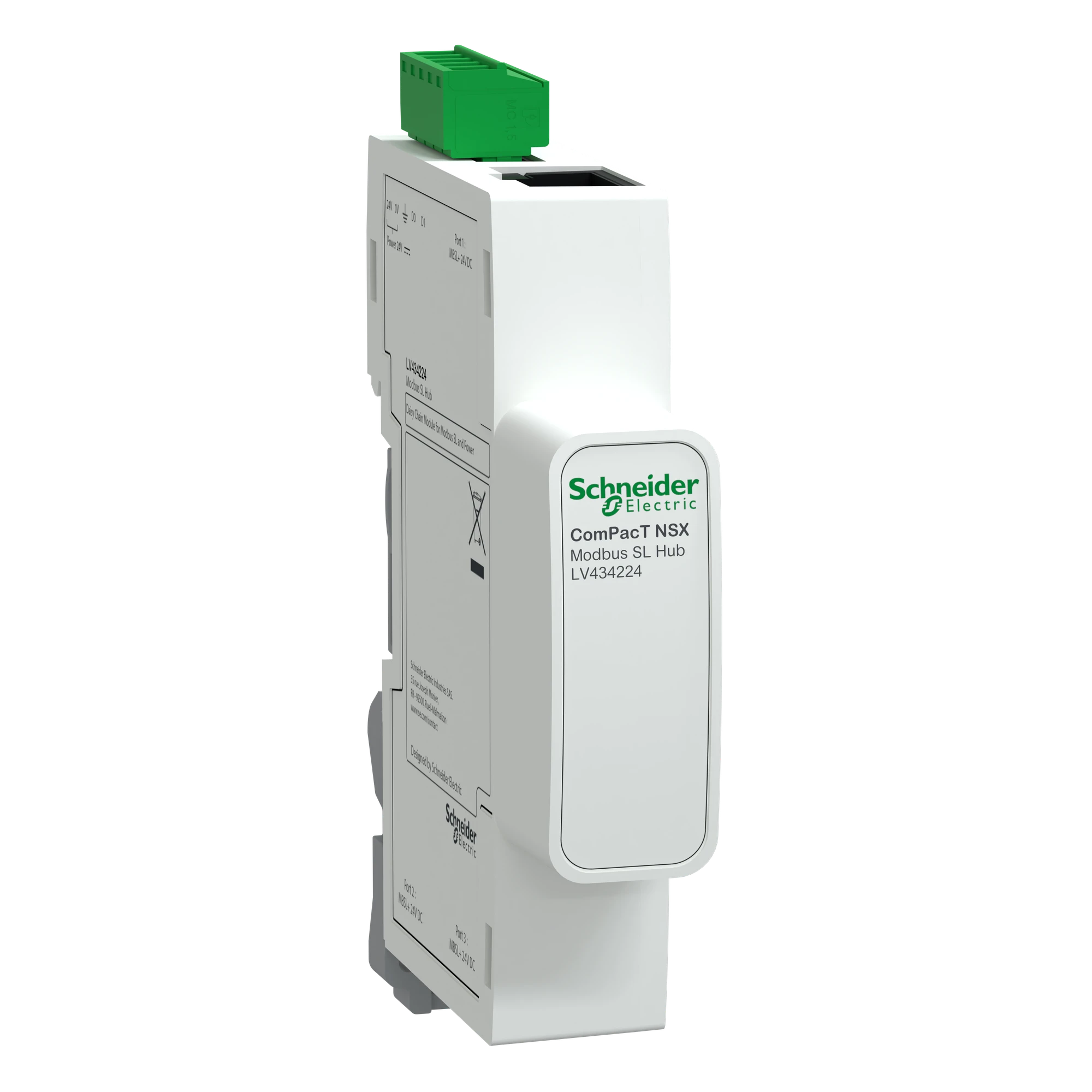 Schneider Electric LV434224 Modbus SL HUB für ComPacT NSX (img_001) Schneider Electric LV434224 Modbus SL HUB für ComPacT NSX (img_001)