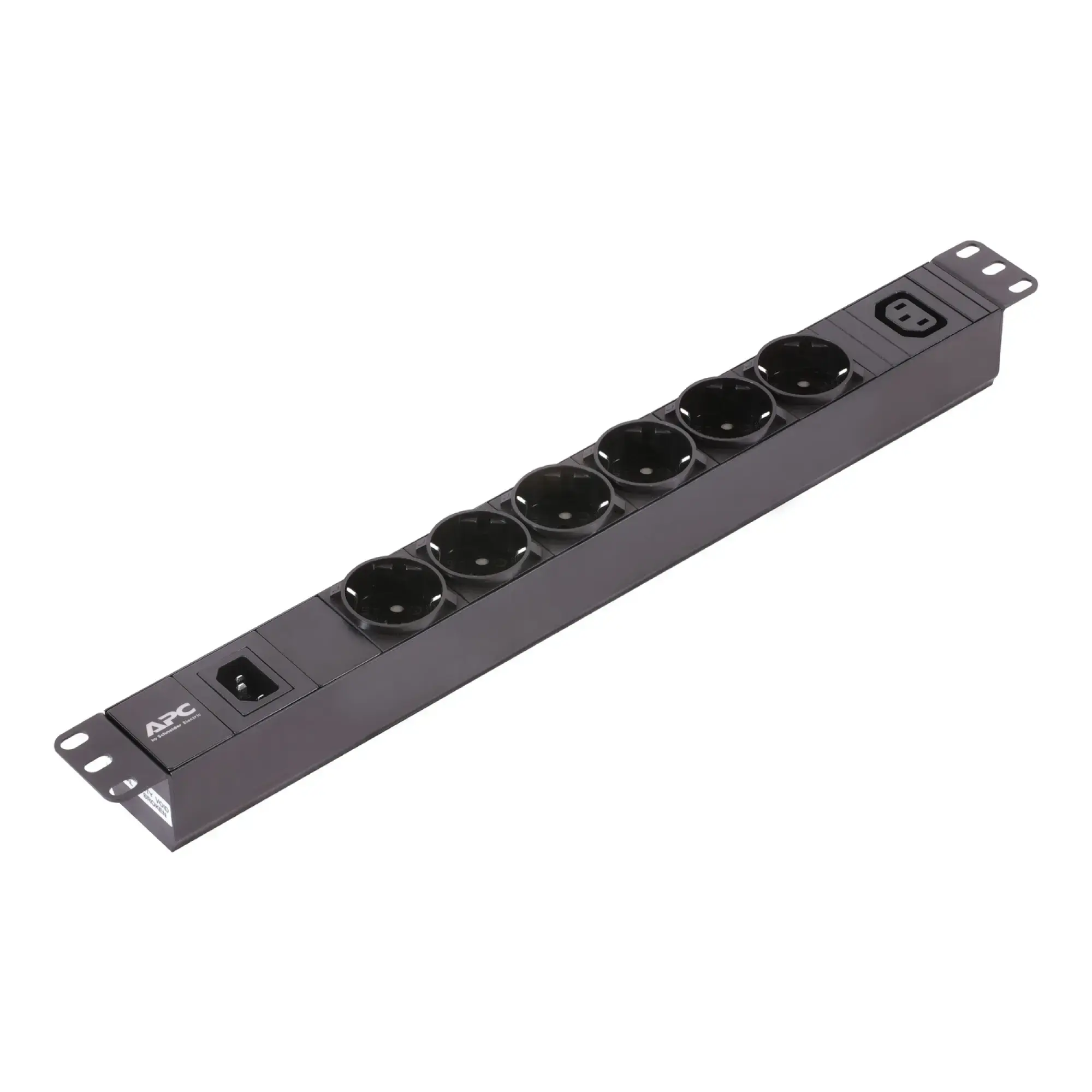 APC EPDU1010B-SCH Easy Rack PDU, Basic, 1 HE, 1 phasig, 2,3kW, 230V, 10A, 6 SCHUKO und 1 C13 Ausgänge, IEC60320 C14 Eingang (img_001) APC EPDU1010B-SCH Easy Rack PDU, Basic, 1 HE, 1 phasig, 2,3kW, 230V, 10A, 6 SCHUKO und 1 C13 Ausgänge, IEC60320 C14 Eingang (img_001)