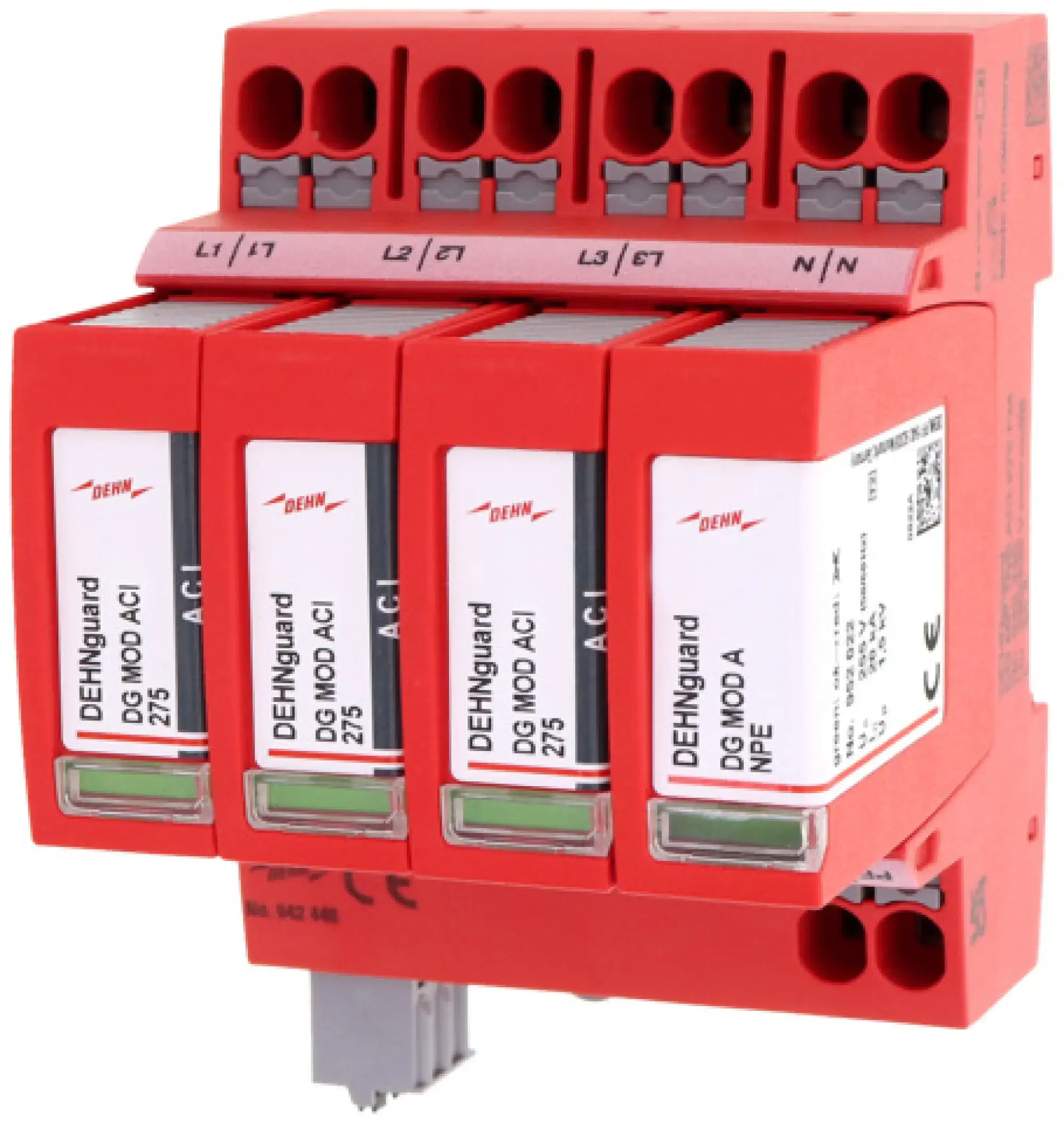 Dehn 942440 Surge arrester type 2 DEHNguard MP 4-pole Uc 275V for TN-S systems (img_003)