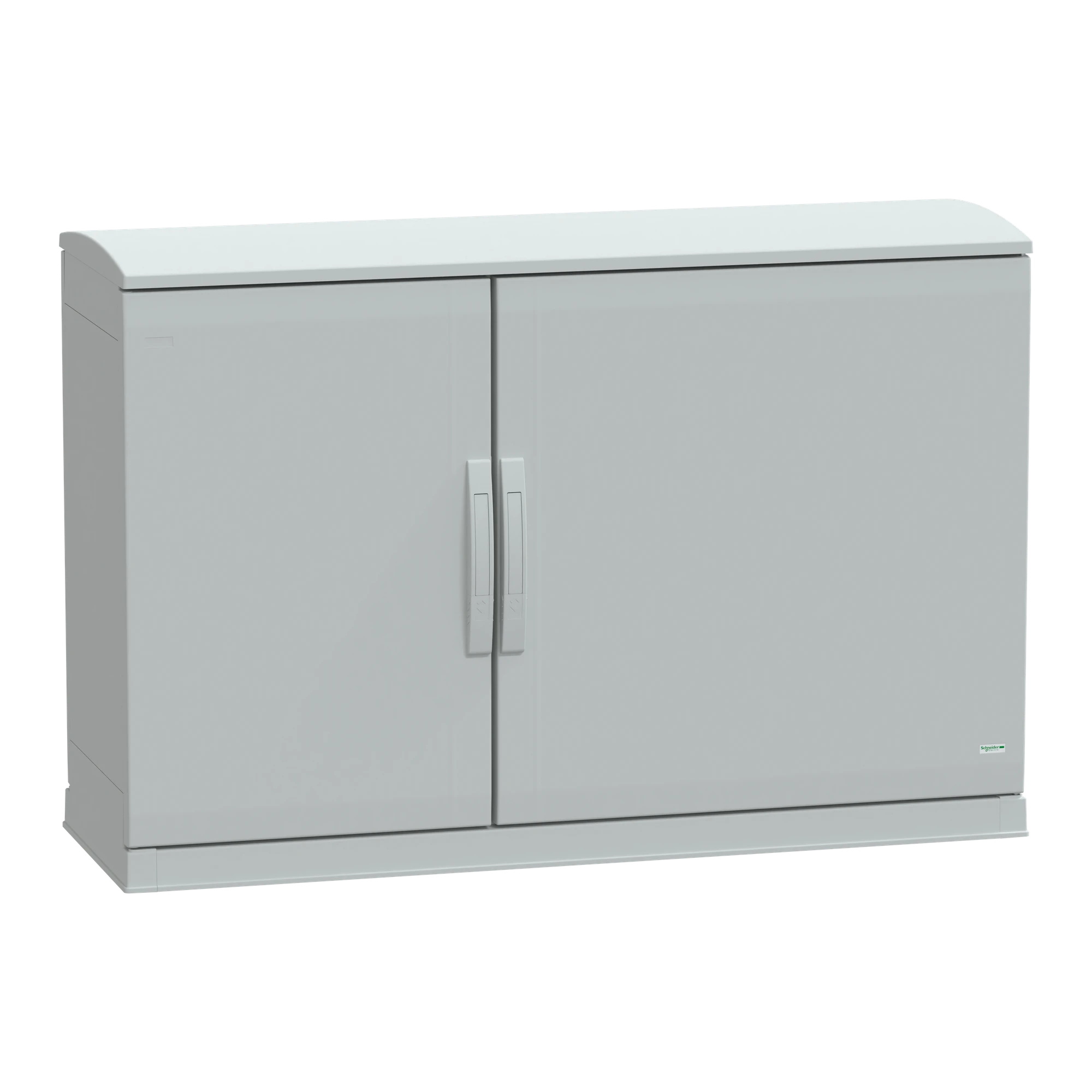 Schneider Electric NSYPLAZT7124G Polyester enclosure floor-mounted Vers.PLAZT with open.Base+Cover 750x1250x420 IP44 (img_001)