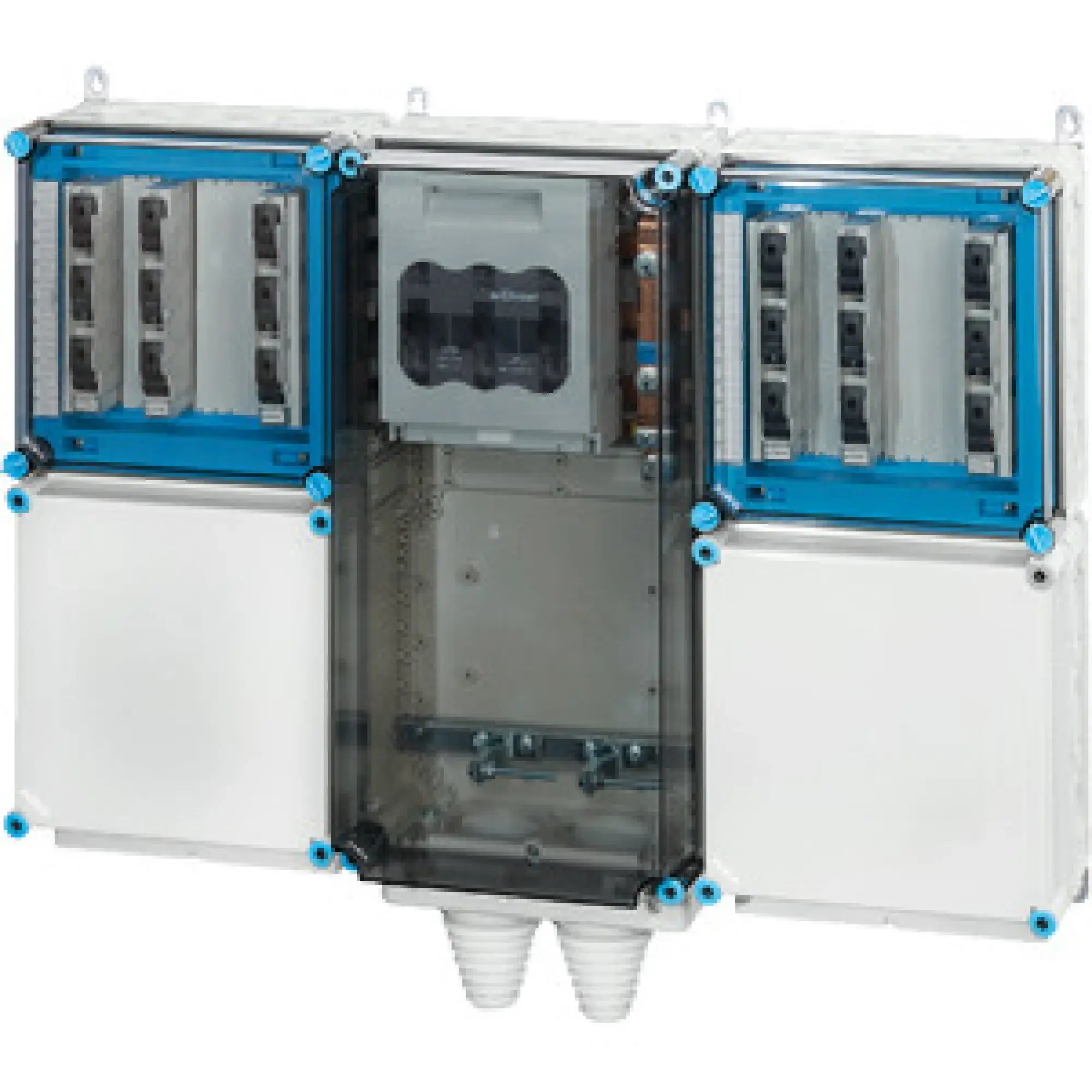 Hensel 20001164 PV-Wechselrichter-Sammler, 140kVA, 3-phasige Wechselrichter Mi PV 5323 (img_001)