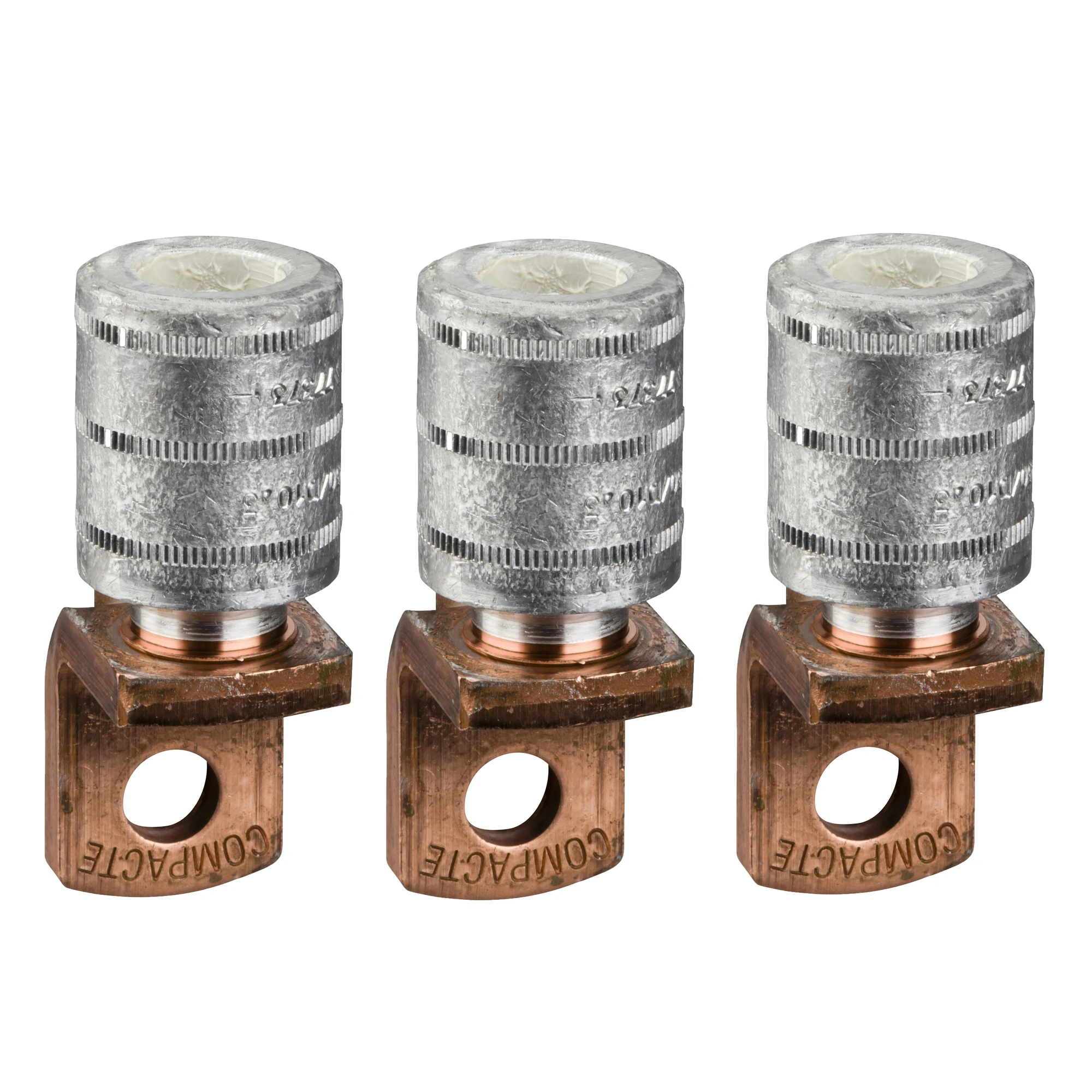 Schneider Electric LV429506 Crimped Cable Lugs for Aluminum Cables (3 pcs.), 185mm², with Phase Separators (img_001)