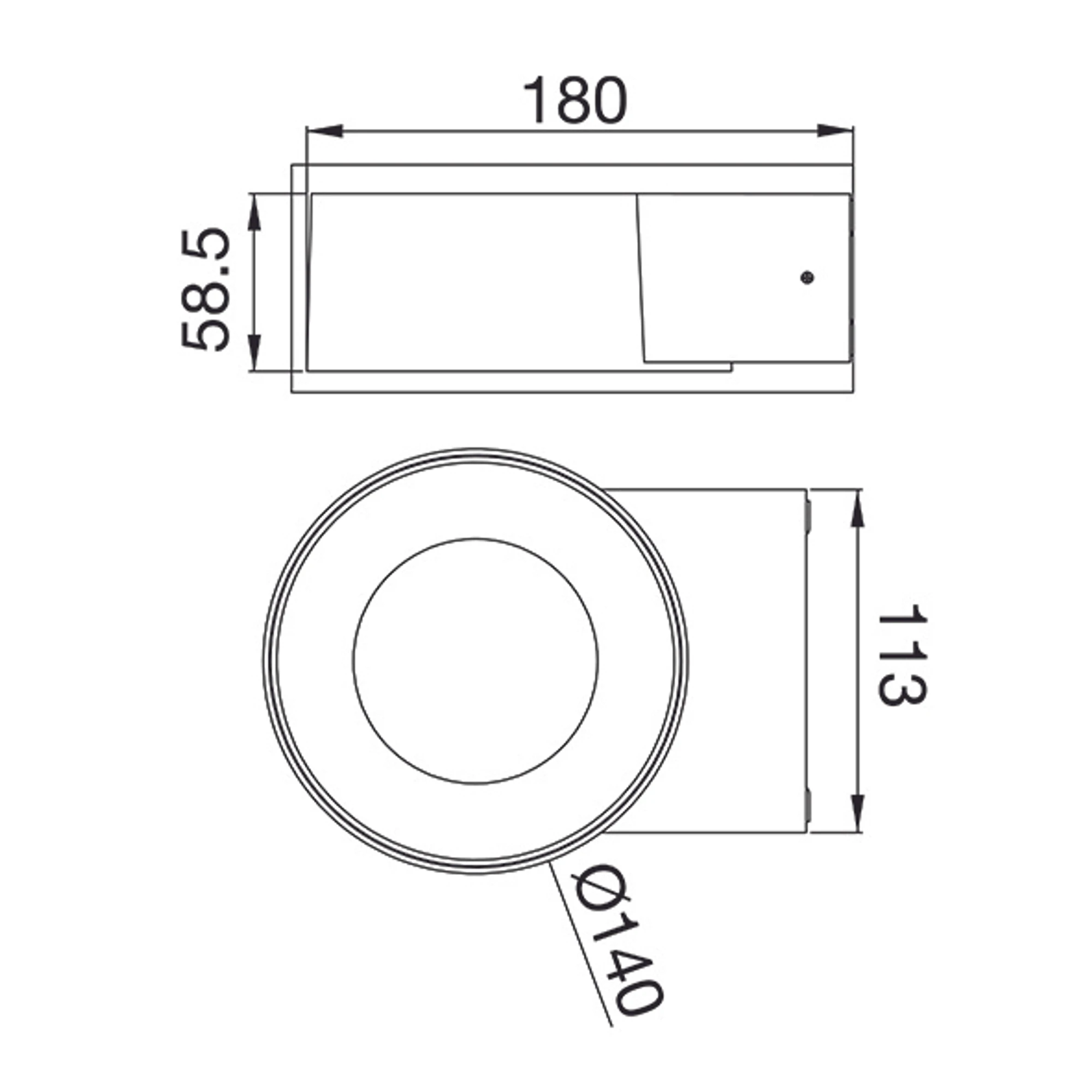 GEWISS GWF2110FR830 LED Wandleuchte ELIA 3000K weiss (img_002) GEWISS GWF2110FR830 LED Wandleuchte ELIA 3000K weiss (img_002)
