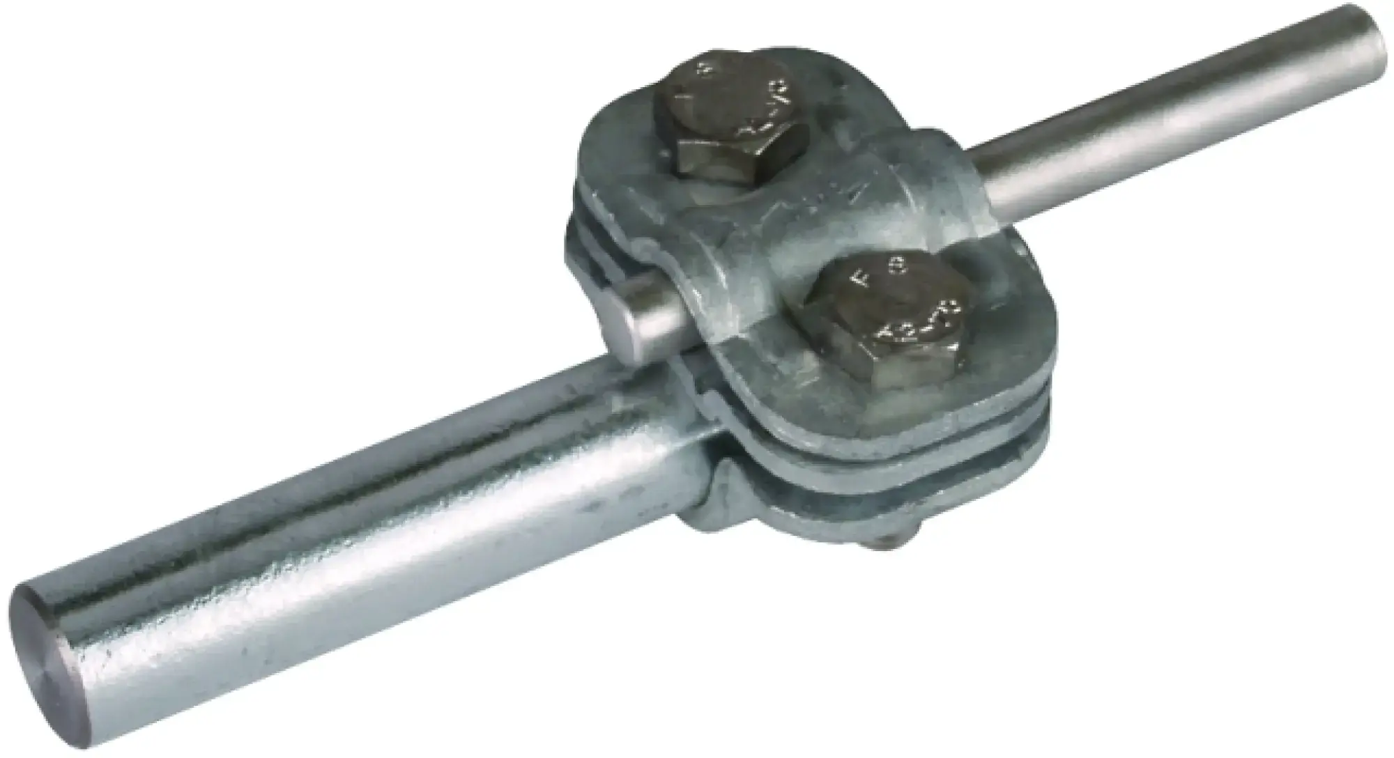 Dehn 459000 UNI disconnecting clamp, St/tZn with intermediate plate for Rd 16/7-10mm (img_001)