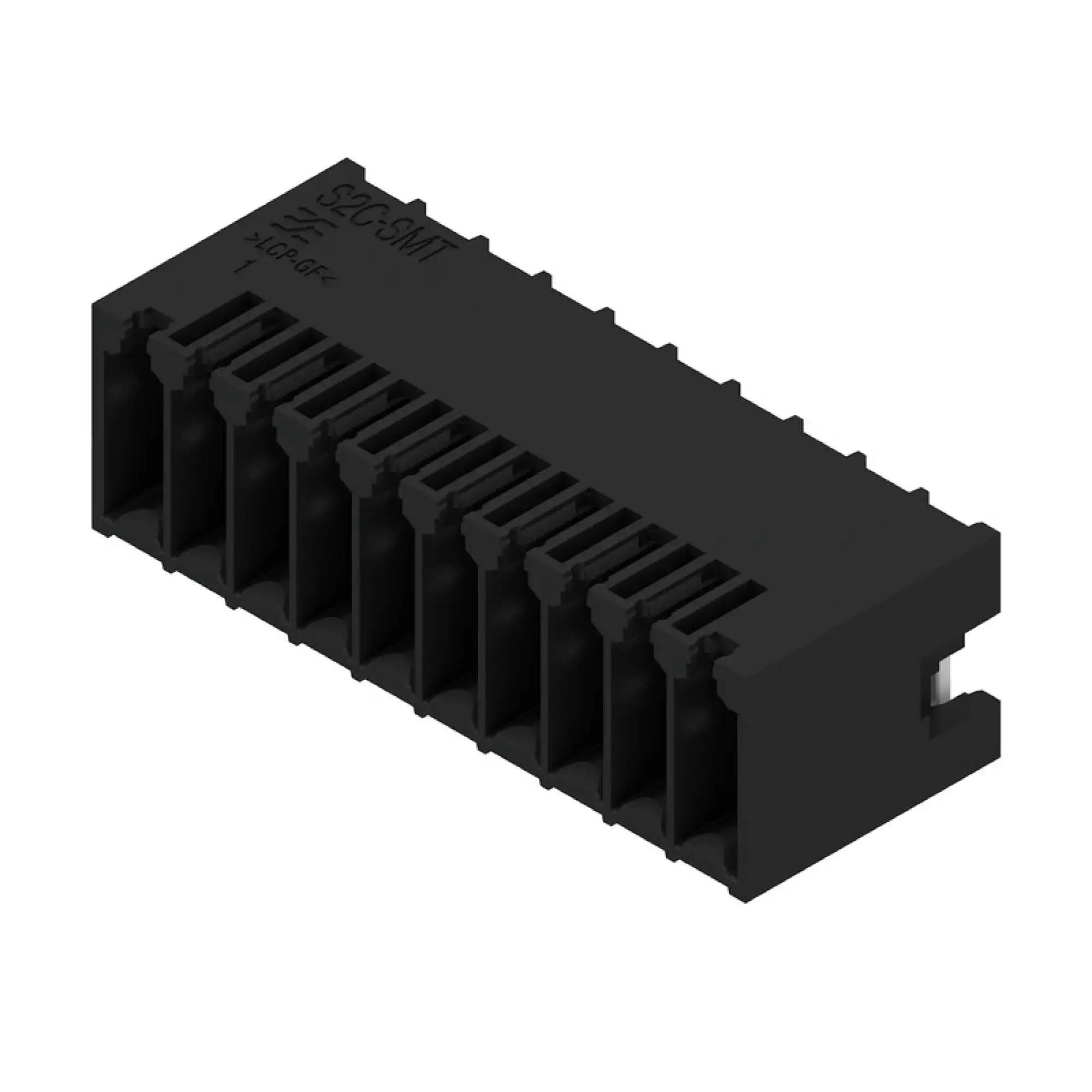 Weidmüller 1289730000 PCB connector (board connection), 160 V, 13.4 A, Pitch in mm: 3.50, Number of poles: 20, THT/THR solder connection, Box (img_001)