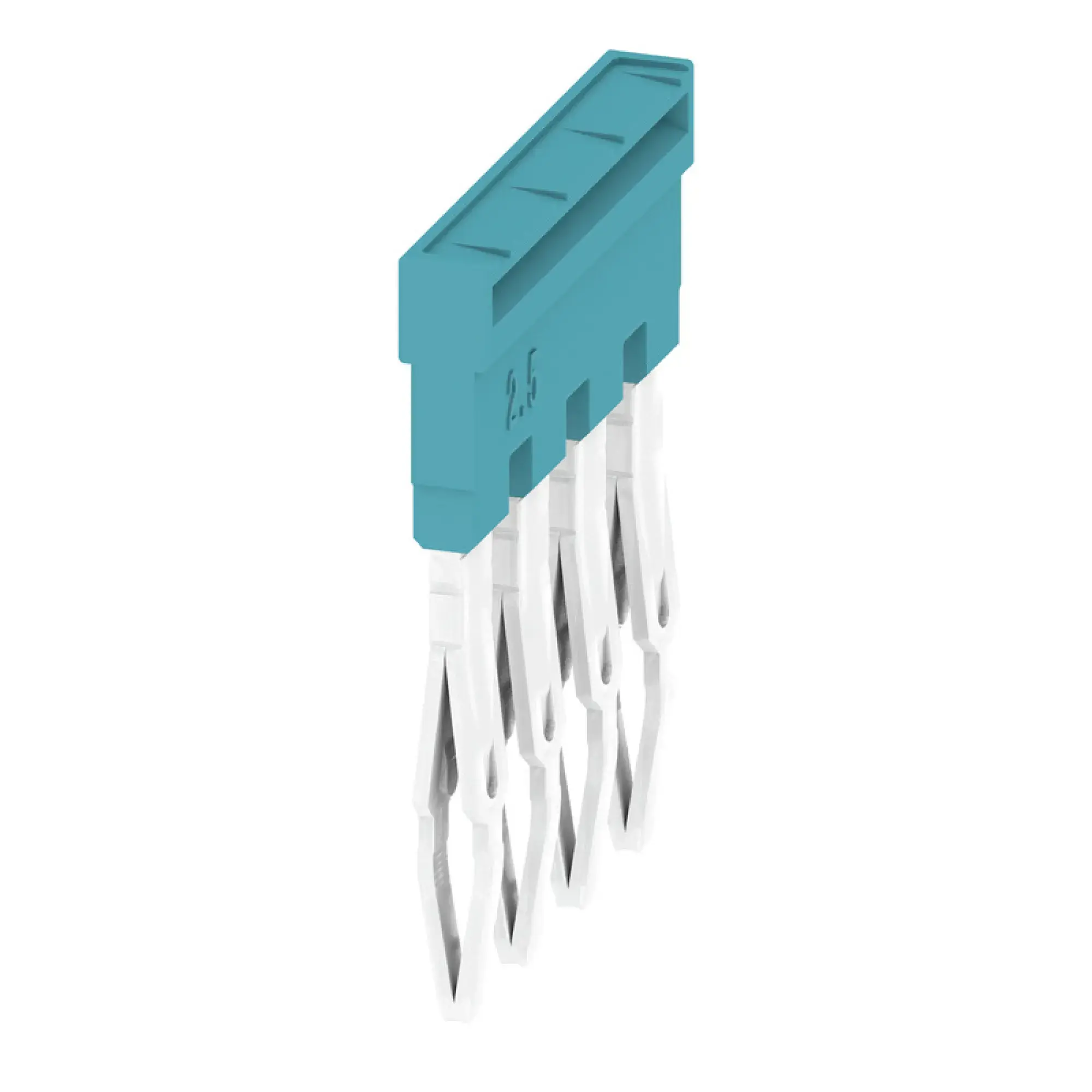 Weidmüller 1527780000 Cross-connector (terminal), Plugged, blue, 24 A, Number of poles: 4, Pitch in mm: 5.10, Insulated: Yes, Width: 18.1 mm (img_001) Weidmüller 1527780000 Cross-connector (terminal), Plugged, blue, 24 A, Number of poles: 4, Pitch in mm: 5.10, Insulated: Yes, Width: 18.1 mm (img_001)