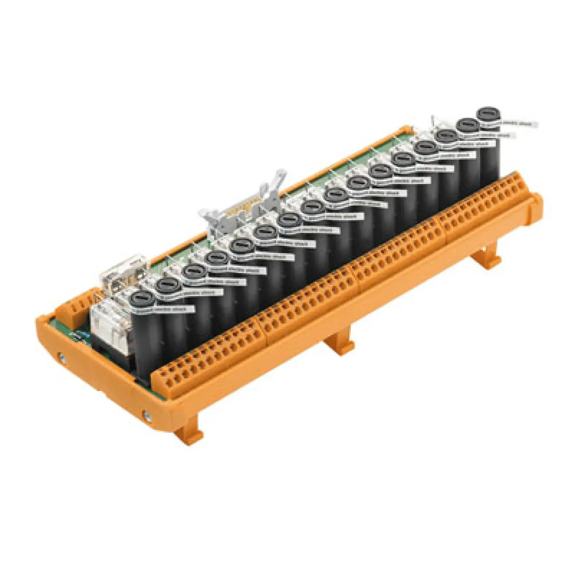 Weidmüller 9447120000 Interface module with relais, RCL, LMNZF 5.08mm, Tension-clamp connection, Plug-in connector in acc. with IEC60603-13 / DIN41651, 20-pole plug, 24 V D (img_001)