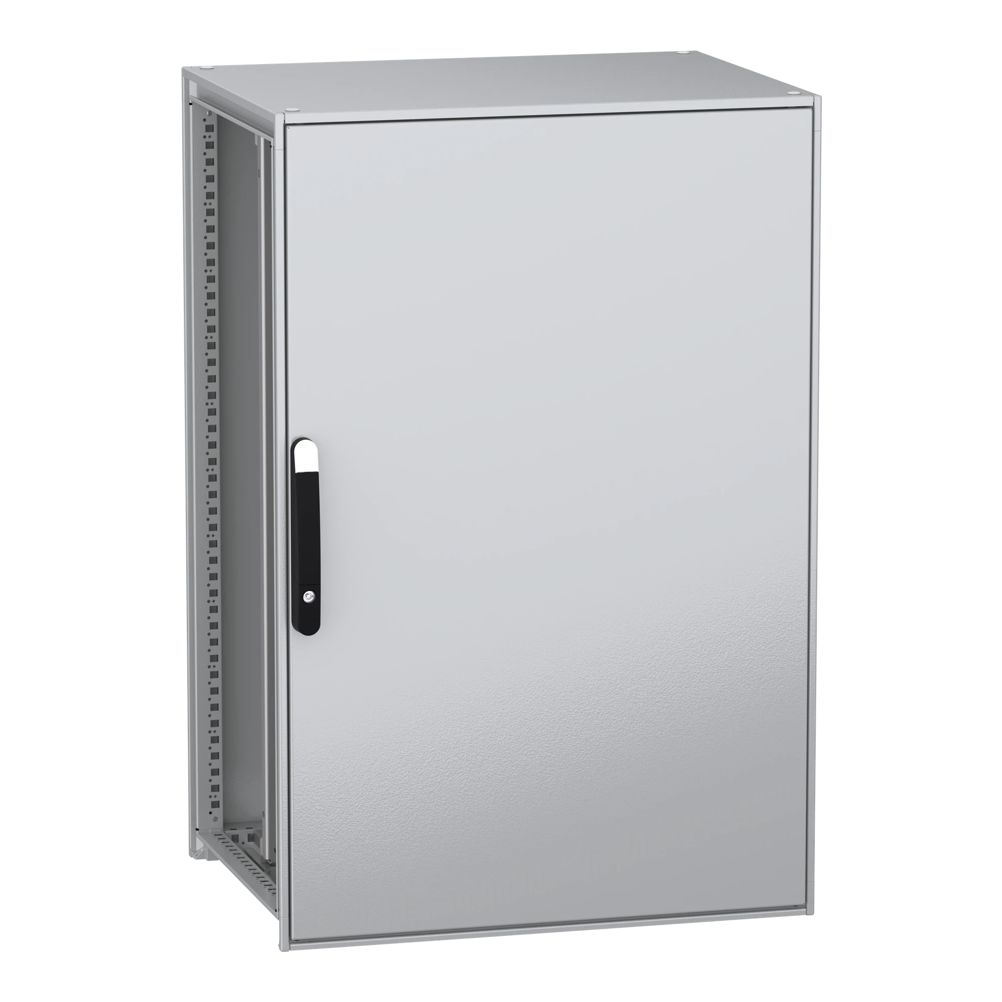 Schneider Electric NSYSFN12860P Freestanding enclosure, electric, PanelSeT SFN, made of decarbonized steel, with mounting plate, assembled, 1200x800x600mm, IP55 (img_001)
