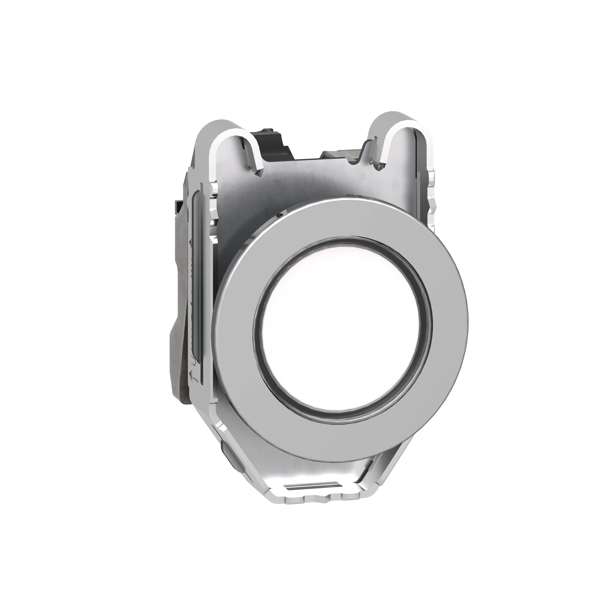 Schneider Electric XB4FVB1 Indicator Light, Harmony XB4F, Metal, 30mm, White, Universal LED, Smooth Dome, Screw Terminal, 24V AC/DC (img_002) Schneider Electric XB4FVB1 Indicator Light, Harmony XB4F, Metal, 30mm, White, Universal LED, Smooth Dome, Screw Terminal, 24V AC/DC (img_002)