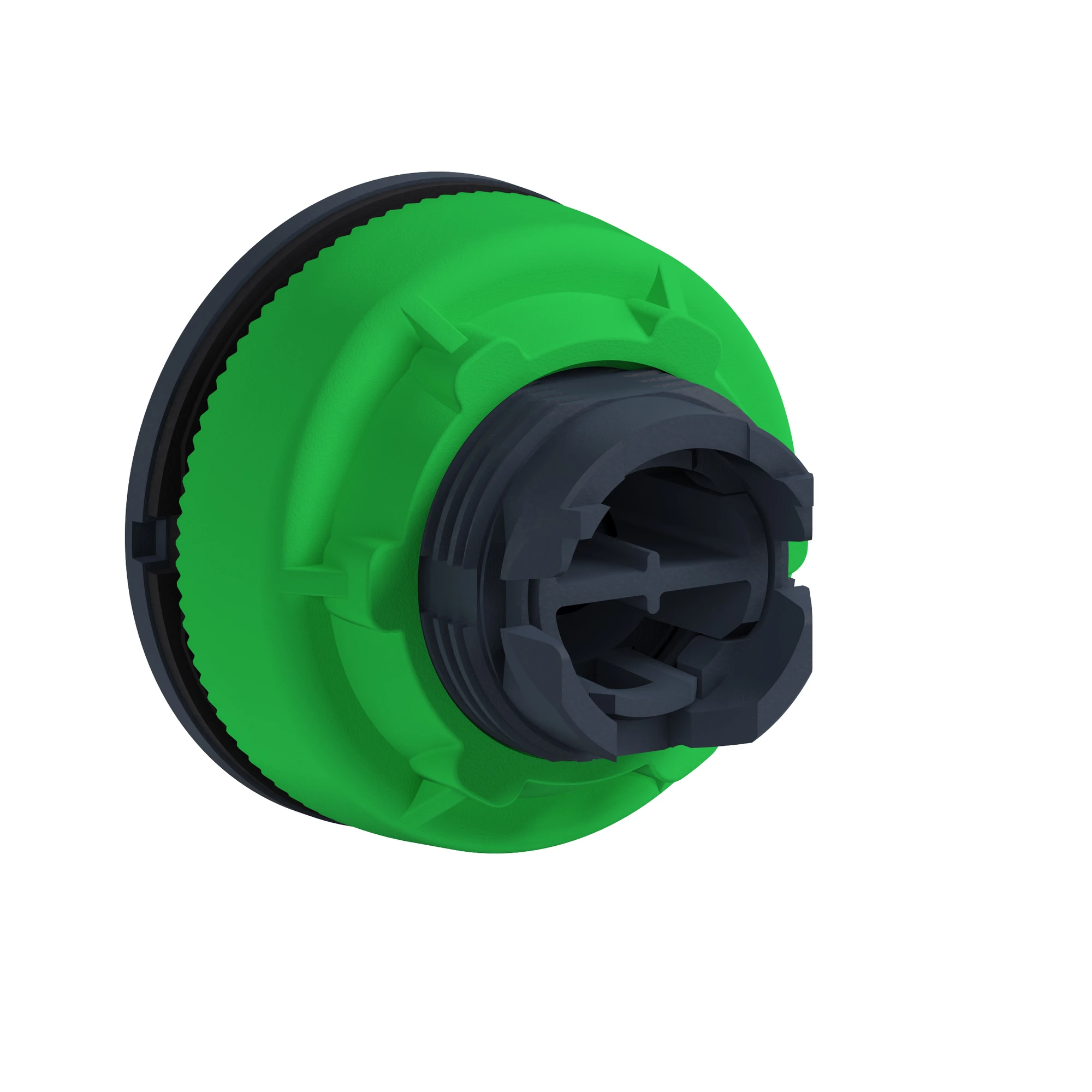 Schneider Electric ZB5FA9 Pushbutton, Front element, Harmony XB5F, plastic, 30mm, 6 colored labels, unlabeled, momentary (img_002)