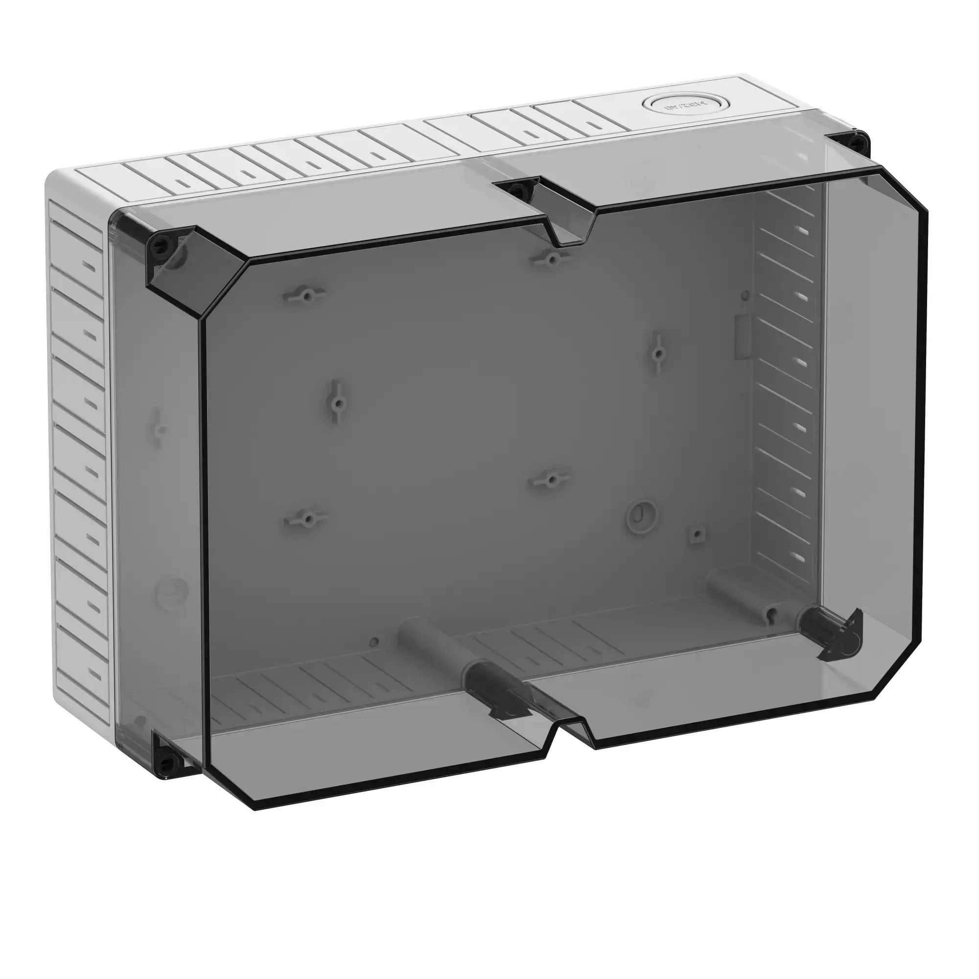 Spelsberg 14201301 Empty enclosure, transparent, Type of protection IP30, Impact strength IK07, Protection class II, Rated voltage 690V AC, Halogen free (img_001)