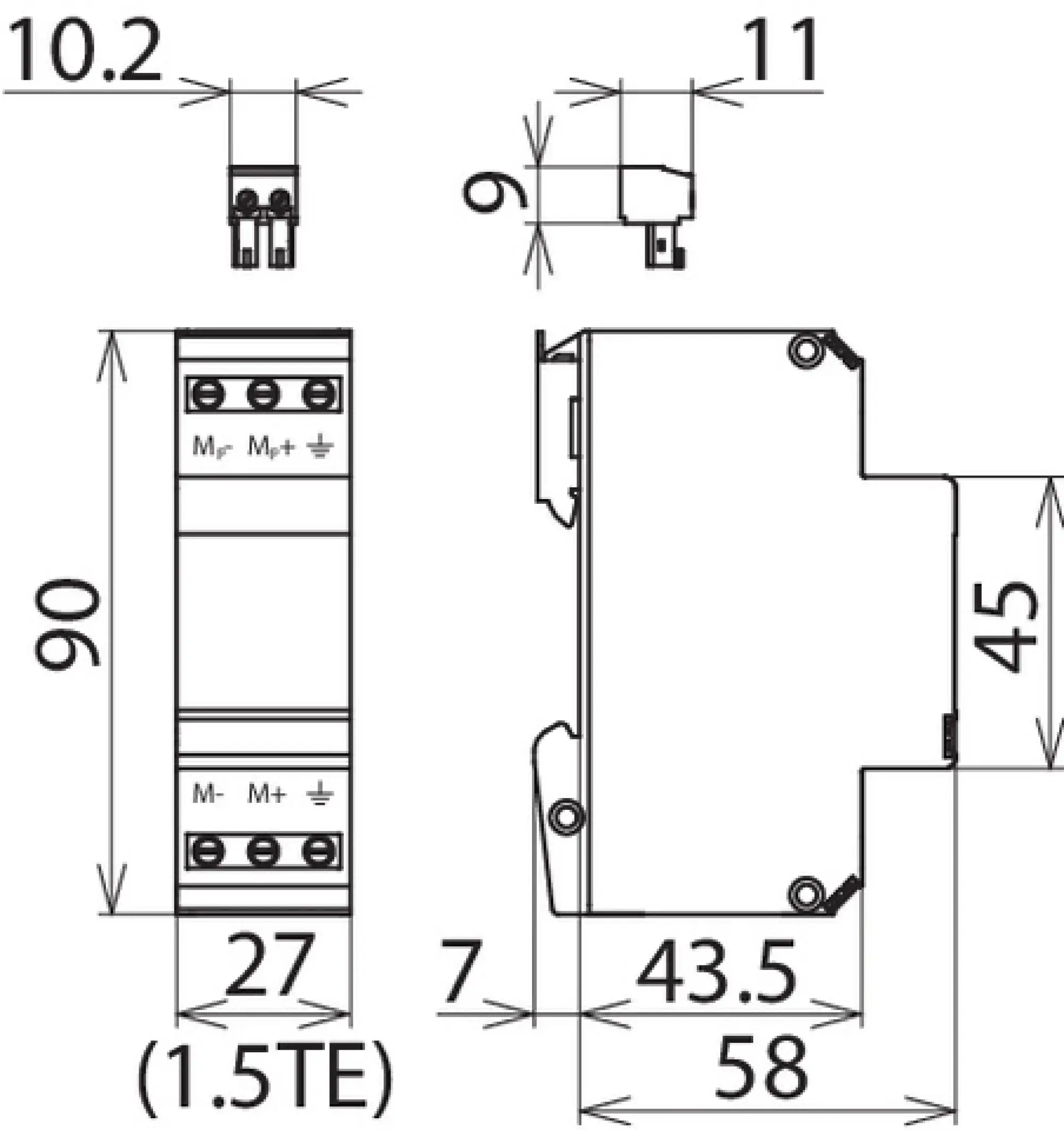 Dehn 918421 BLITZDUCTOR VT combined lightning current and surge arrester (img_002)