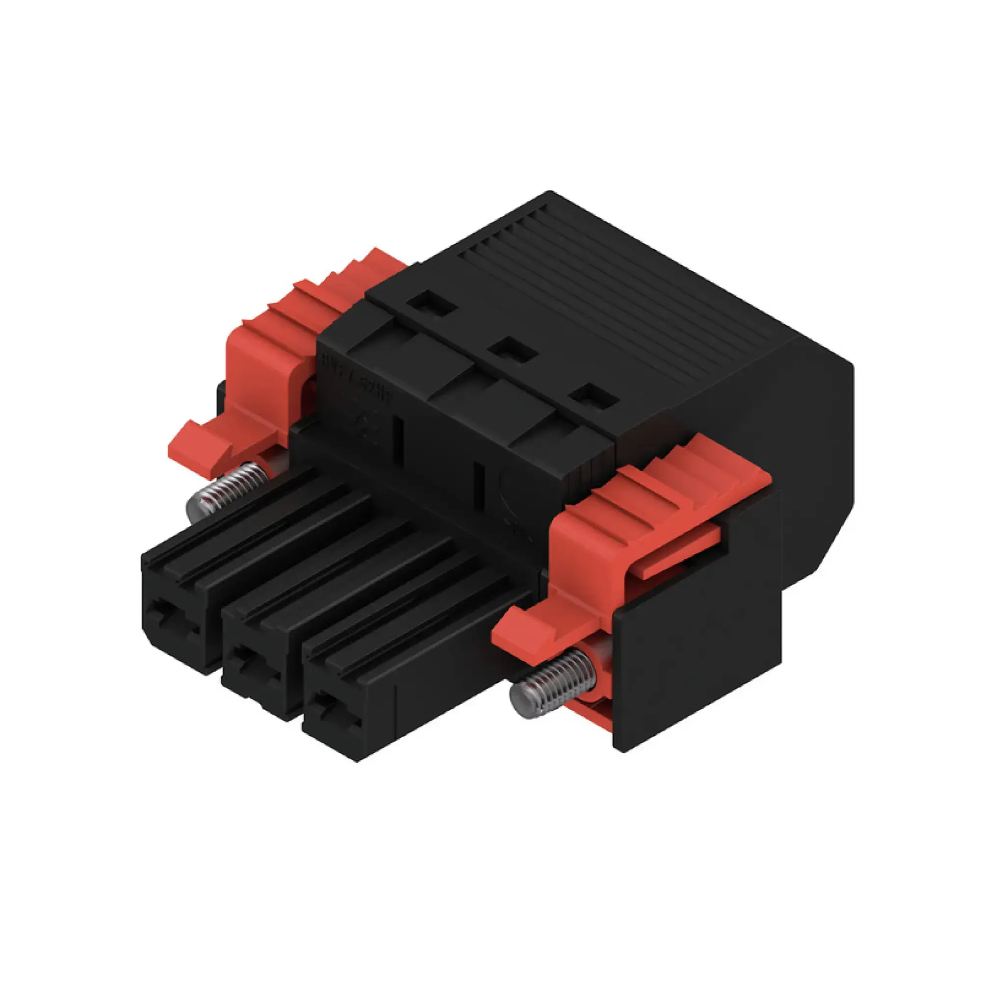 Weidmüller 1060510000 PCB connector (wire connection), 1000 V, 57 A, Pitch in mm: 7.62, 10 mm², Number of poles: 3, PUSH IN without actuator, Tension-clamp connection, Box (img_001)