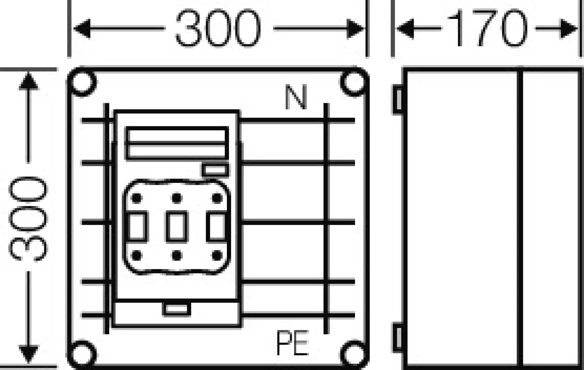 Hensel 20001531 Überspannungsschutzgehäuse Mi SP 2280 (img_002)