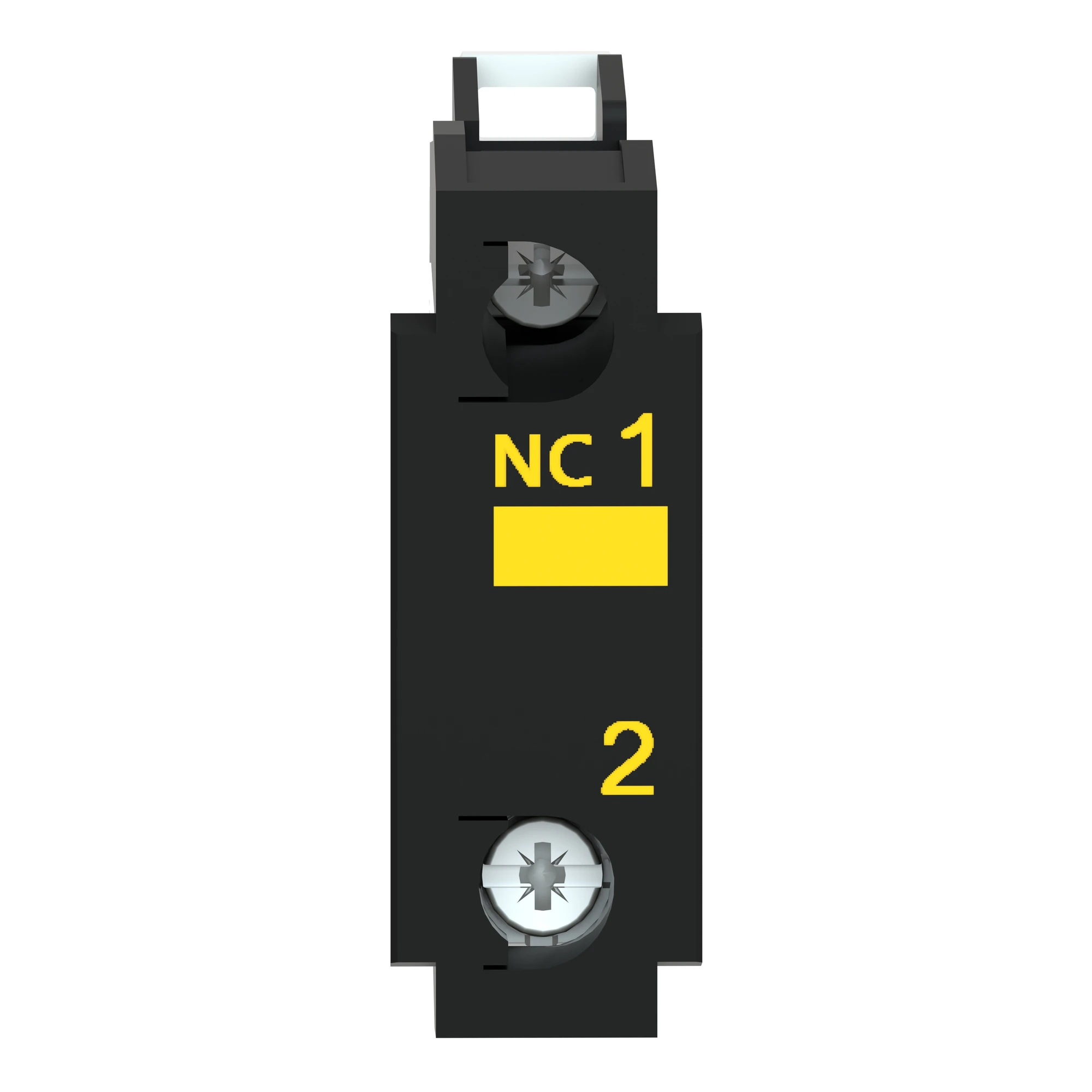 Schneider Electric ZBE302 Auxiliary contactor, contact block, Harmony XB4 and XB5, 22mm, 30mm, screw terminal, 1NC + monitoring contact (img_002) Schneider Electric ZBE302 Auxiliary contactor, contact block, Harmony XB4 and XB5, 22mm, 30mm, screw terminal, 1NC + monitoring contact (img_002)