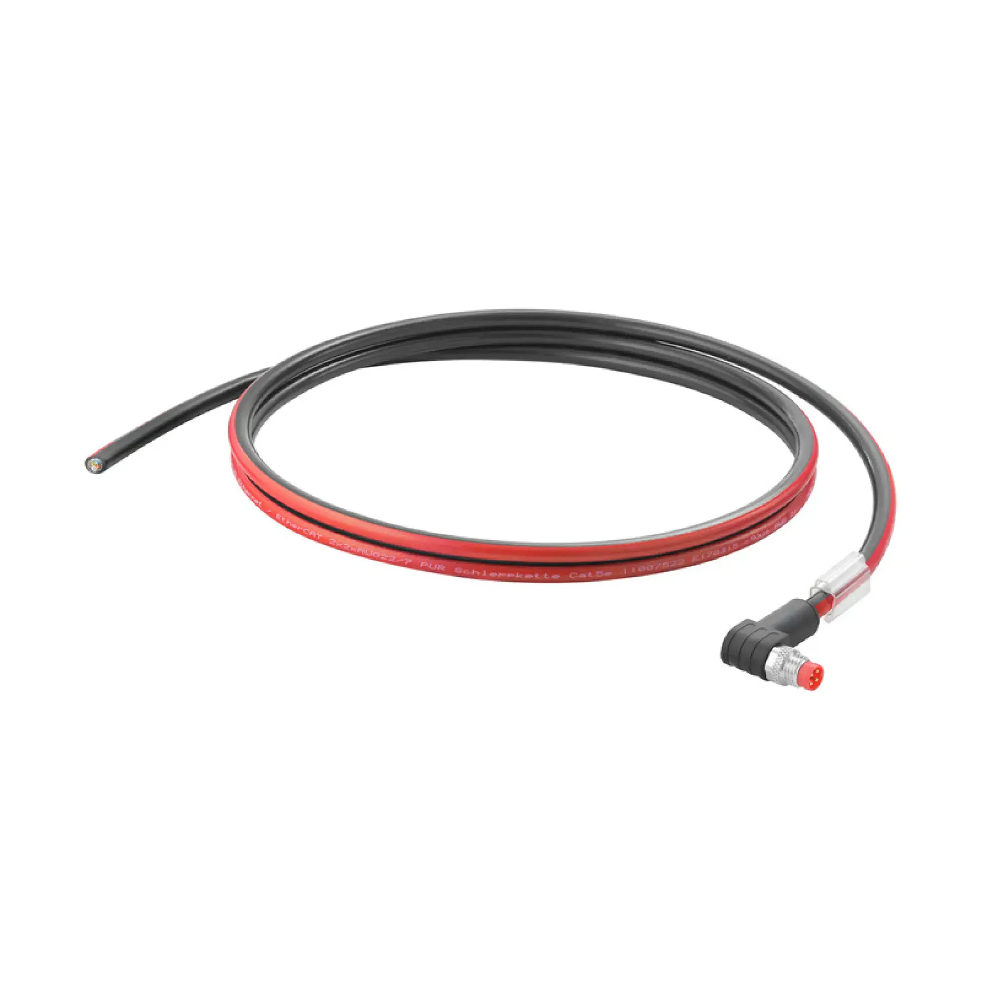 Weidmüller 2717770100 EtherCat Cable (assembled), M8 P-code - IP67 angeled pin, Open, Number of poles: 4, Length: 10 m (img_001) Weidmüller 2717770100 EtherCat Cable (assembled), M8 P-code - IP67 angeled pin, Open, Number of poles: 4, Length: 10 m (img_001)