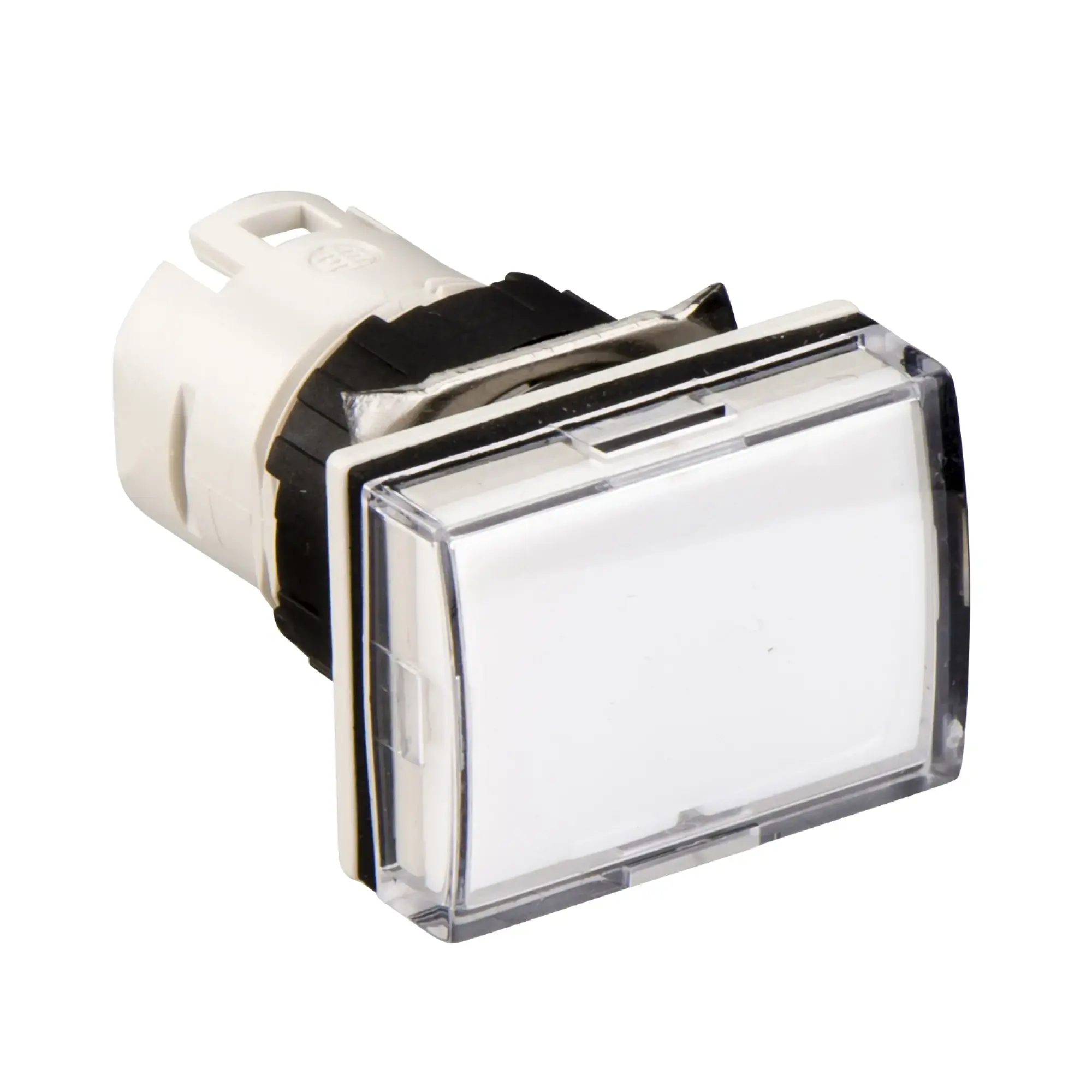 Schneider Electric ZB6DV1 Pilot light, Ø 16, rectangular, dome, white (img_002)