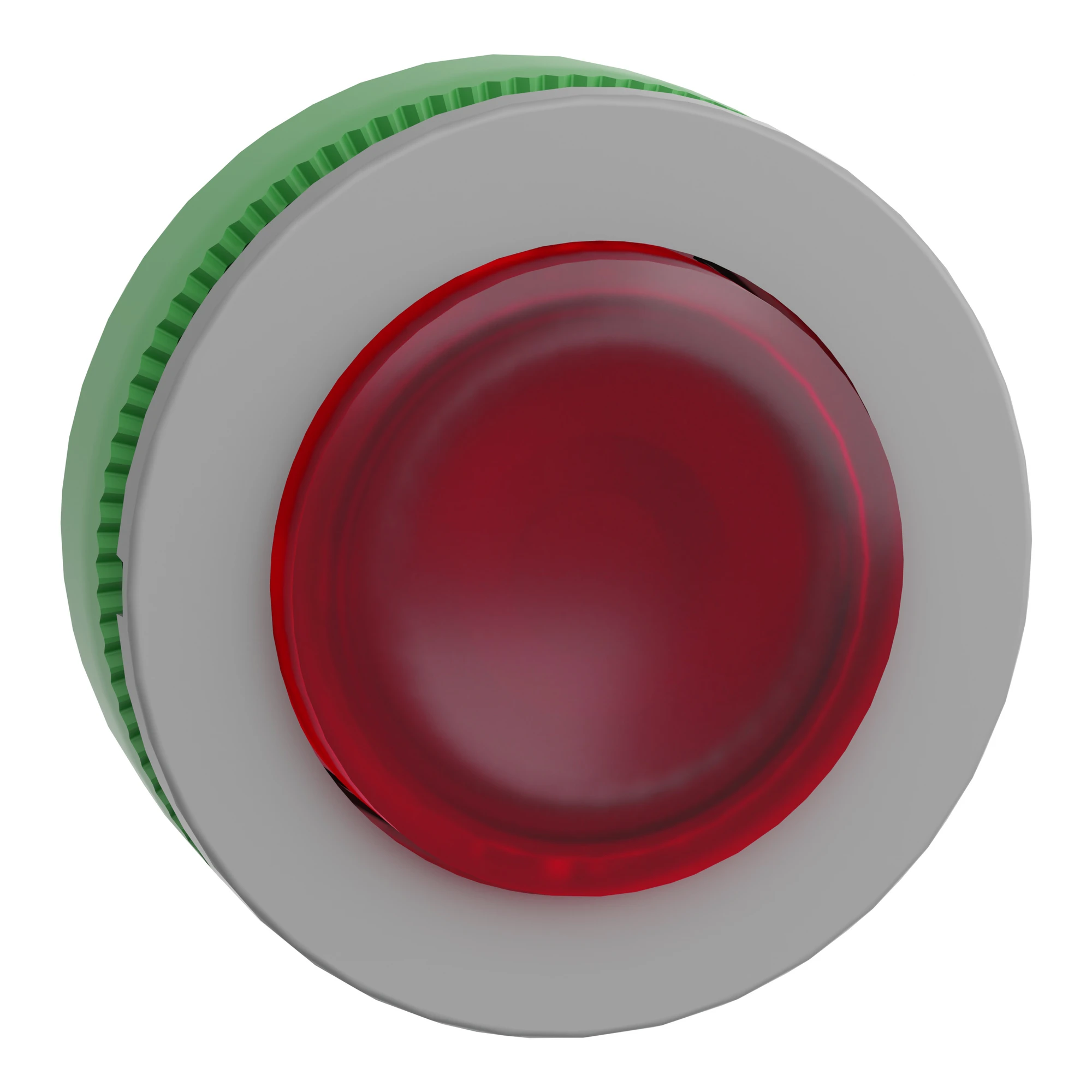 Schneider Electric ZB5FH43C0 Illuminated push button, front element, Harmony XB5F, plastic, 30mm, light gray, red, protruding, unmarked, latching (img_001) Schneider Electric ZB5FH43C0 Illuminated push button, front element, Harmony XB5F, plastic, 30mm, light gray, red, protruding, unmarked, latching (img_001)