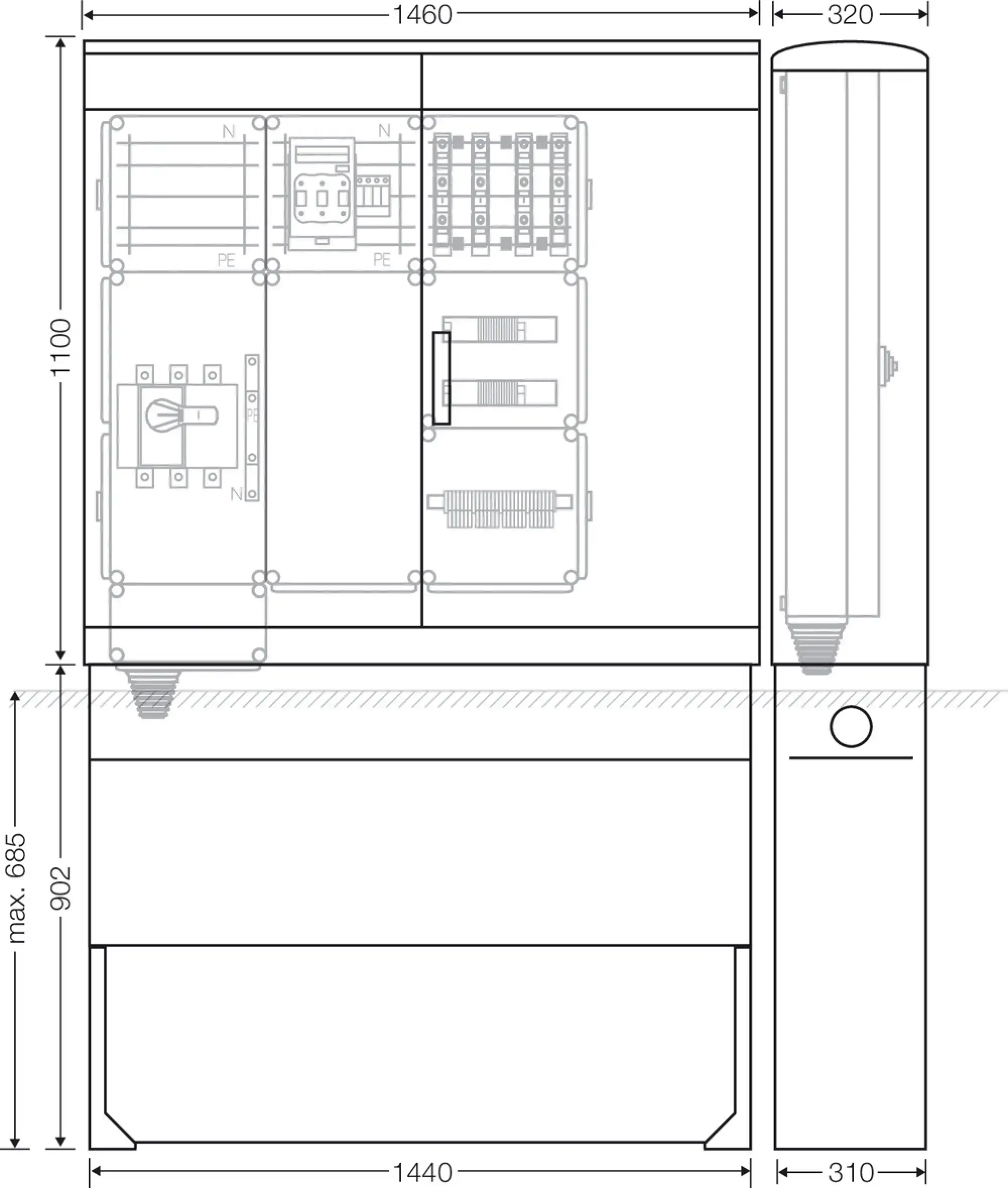 Hensel 65000153 Ladeverteiler für bis zu 4 Ladepunkte à 22kW Mi EV 22kW 4111 (img_004) Hensel 65000153 Ladeverteiler für bis zu 4 Ladepunkte à 22kW Mi EV 22kW 4111 (img_004)