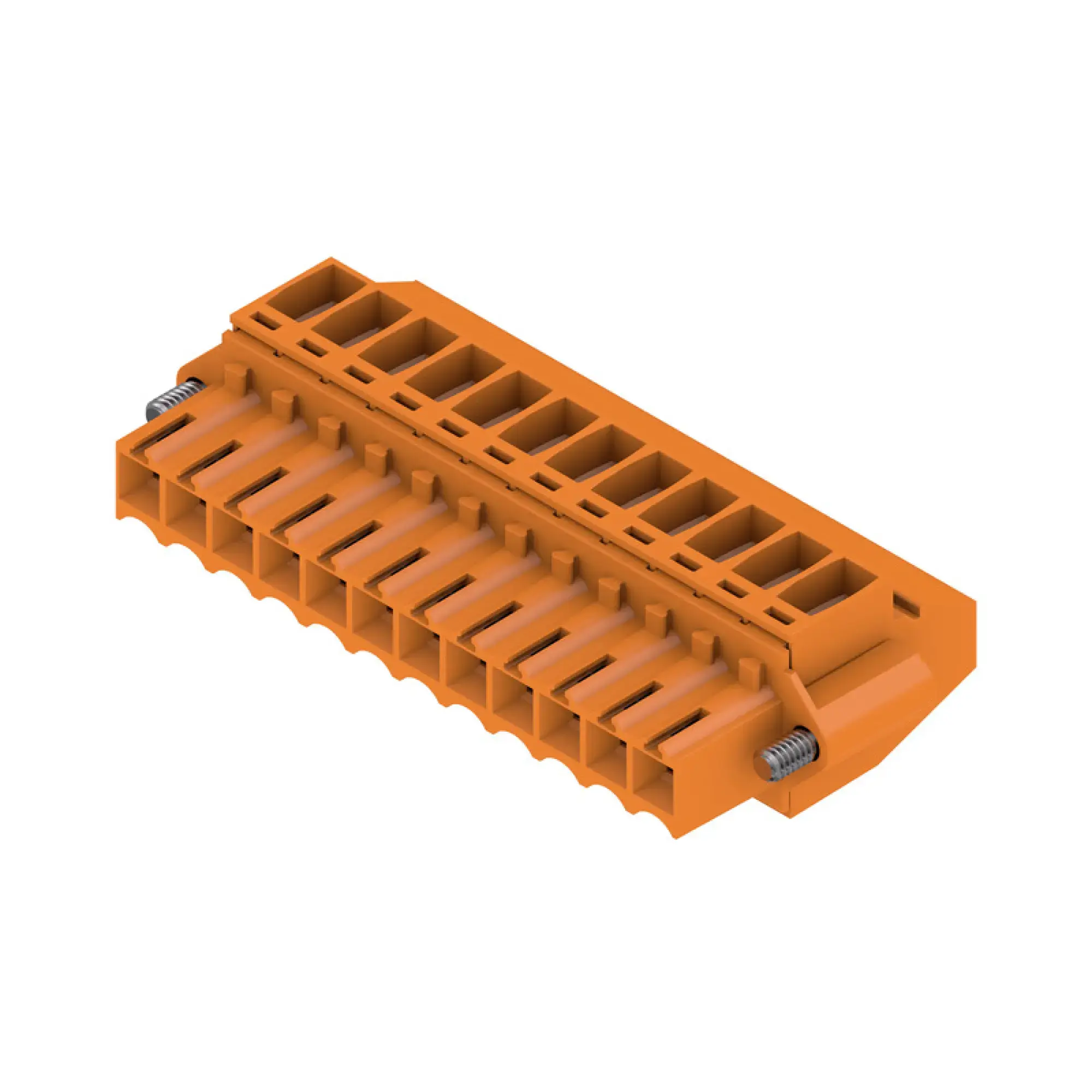 Weidmüller 1639110000 PCB connector (wire connection), 160 V, 12 A, Pitch in mm: 3.50, 1.5 mm², Number of poles: 12, Clamping yoke connection, Box (img_001)
