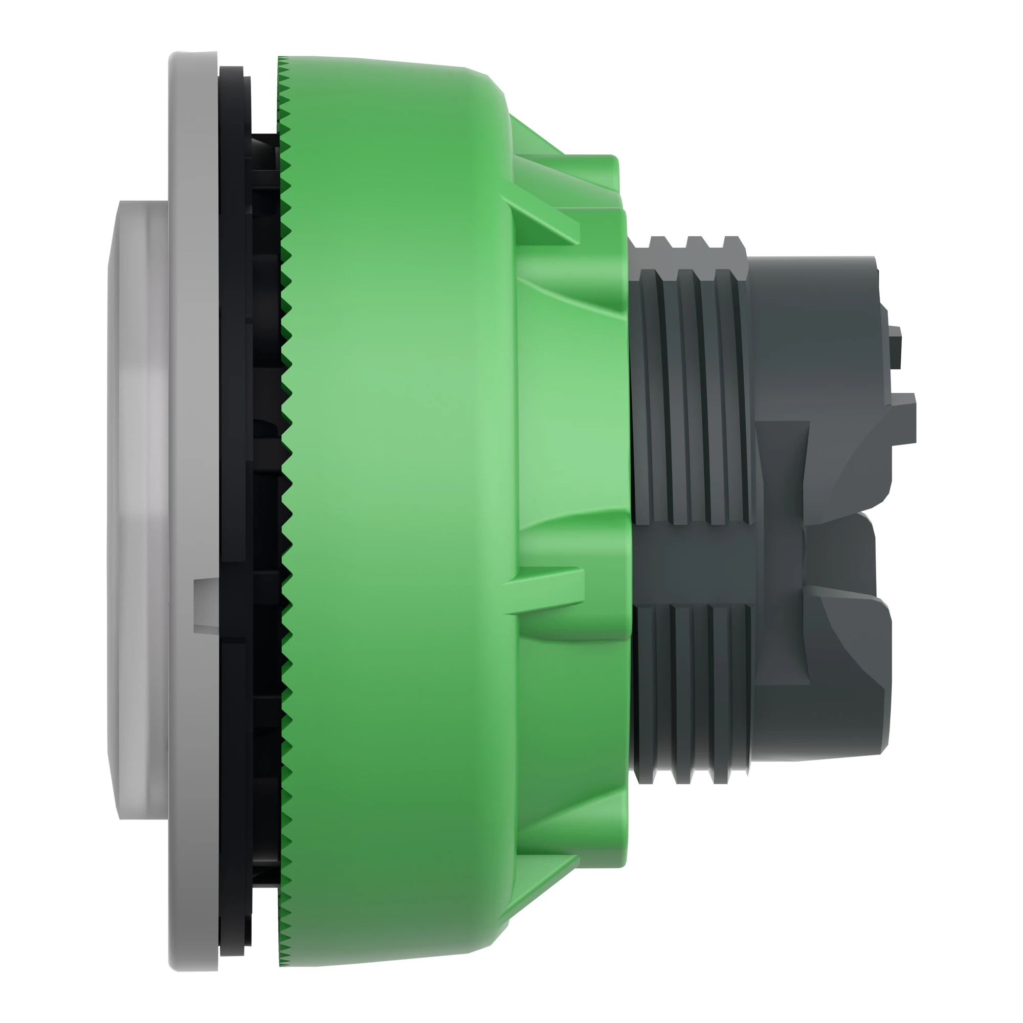 Schneider Electric ZB5FW113C0 Illuminated Pushbutton, Front Element, Harmony XB5F, Plastic, 30mm, Light Grey, White, Projecting, for Universal LED (img_007)
