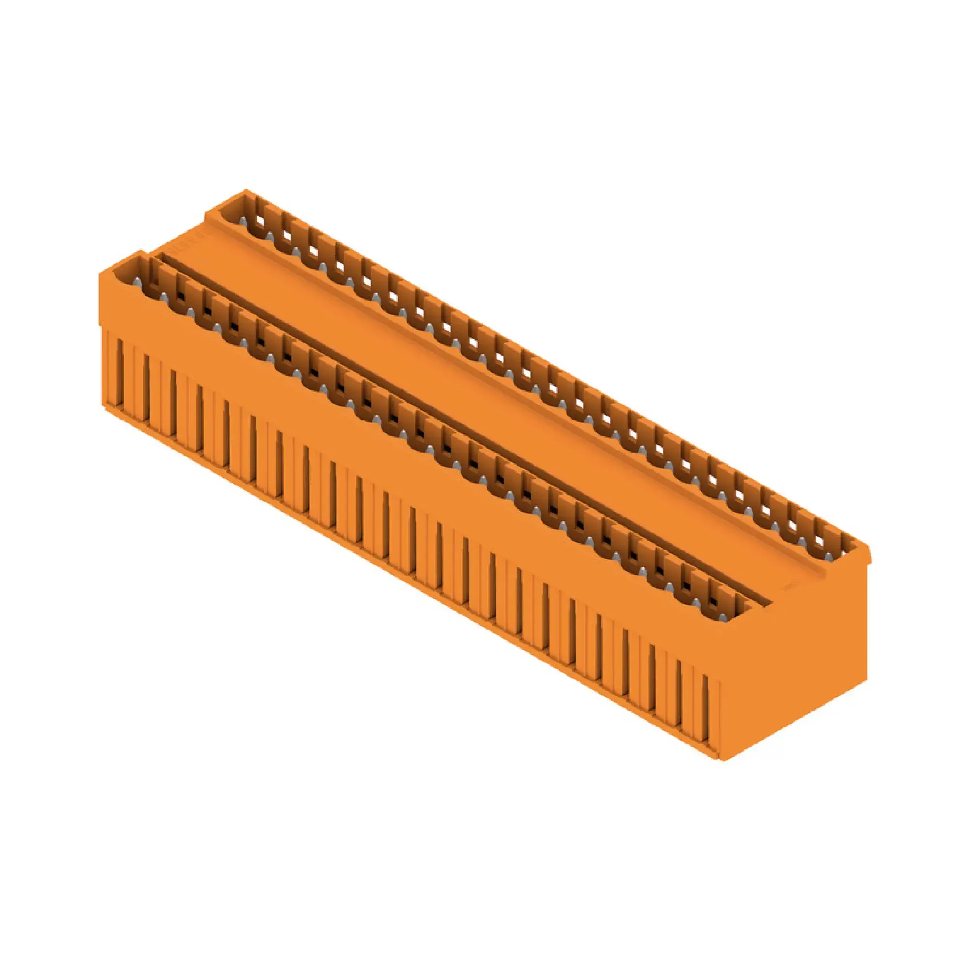 Weidmüller 1602600000 PCB connector (board connection), 250 V, 11 A, Pitch in mm: 5.08, Number of poles: 46, THT solder connection, Box (img_001)