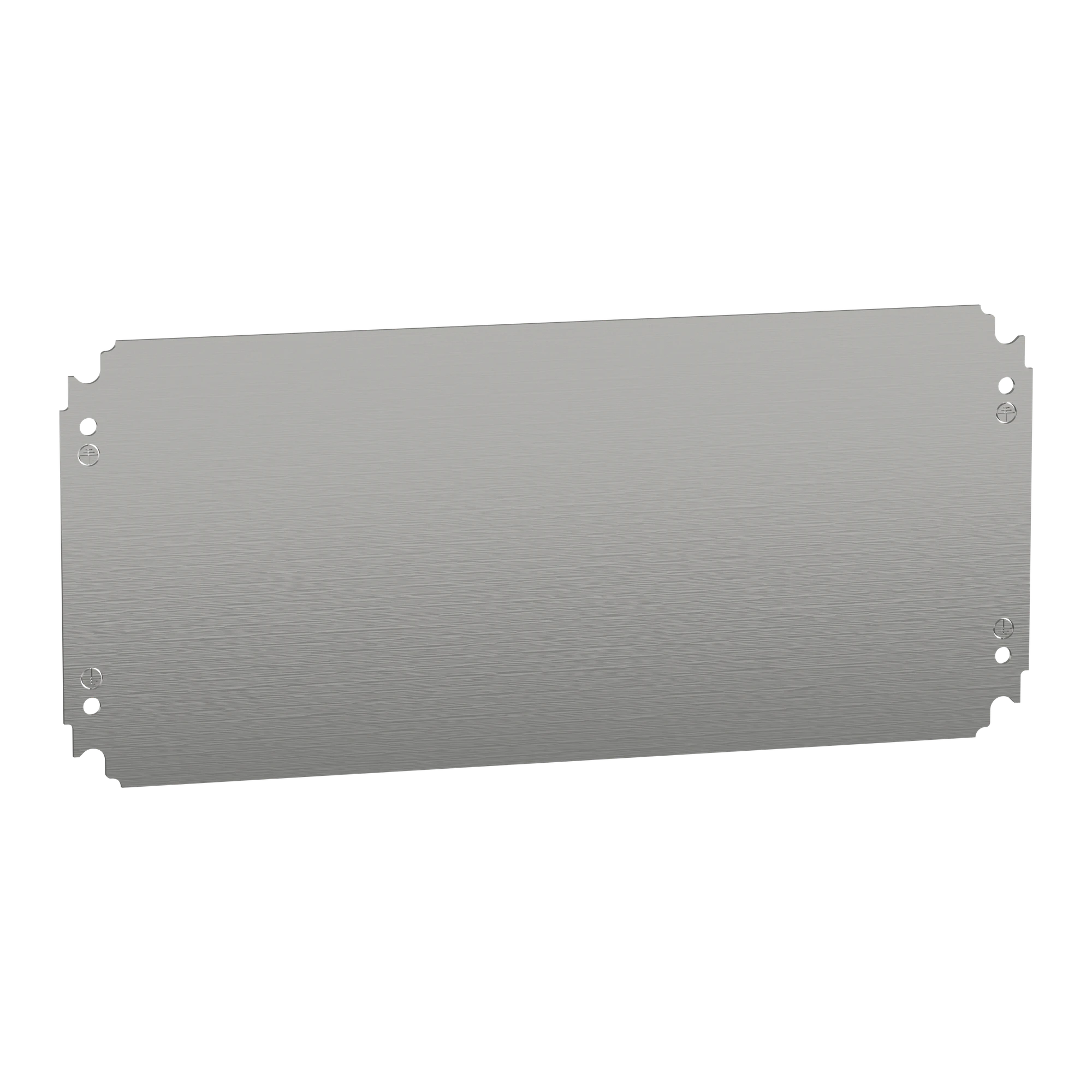 Schneider Electric NSYMM2550 Simple mounting plate H250xB500mm made of galvanized steel (img_001)