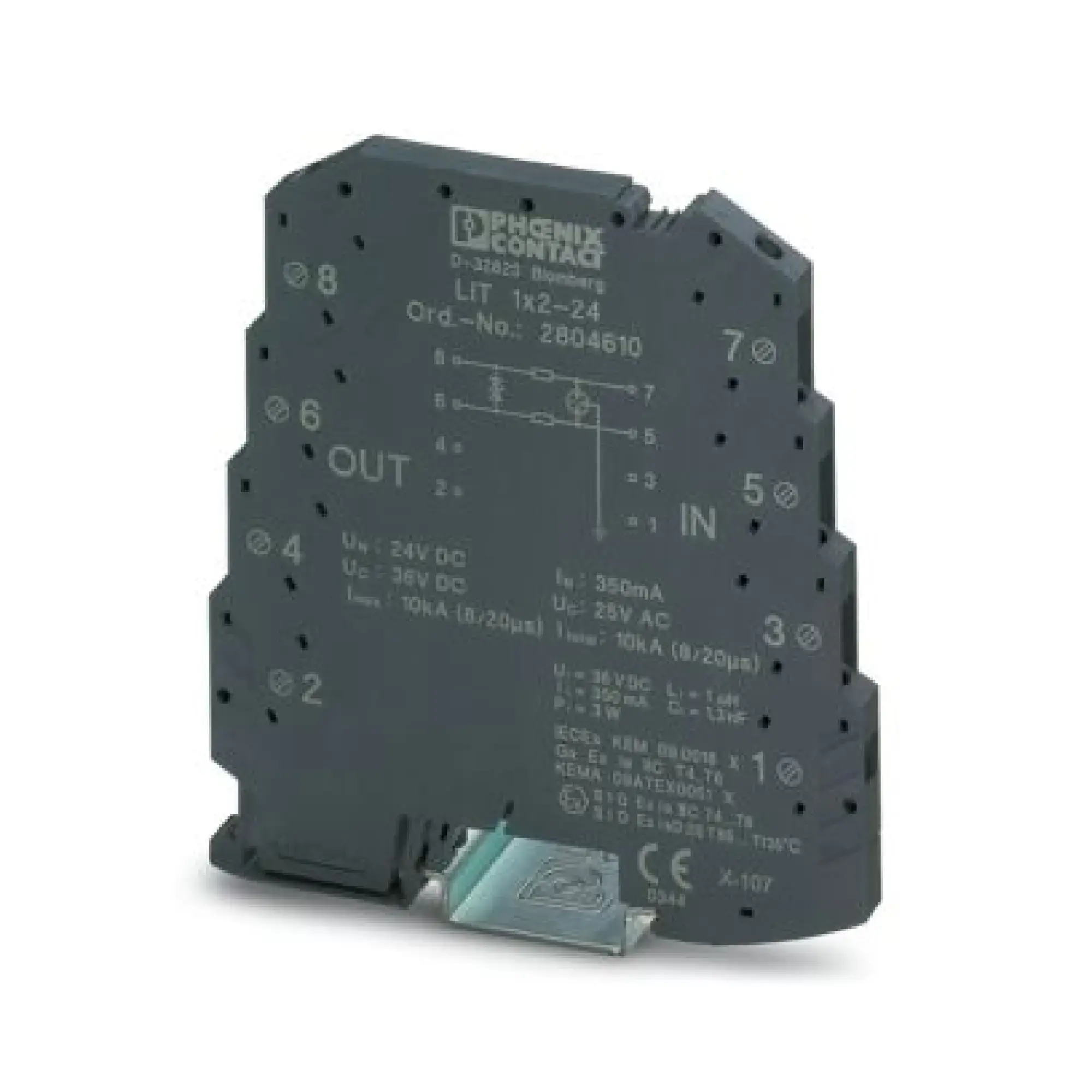 Phoenix Contact 2804610 Surge protection device LIT 1X2-24 (img_001)