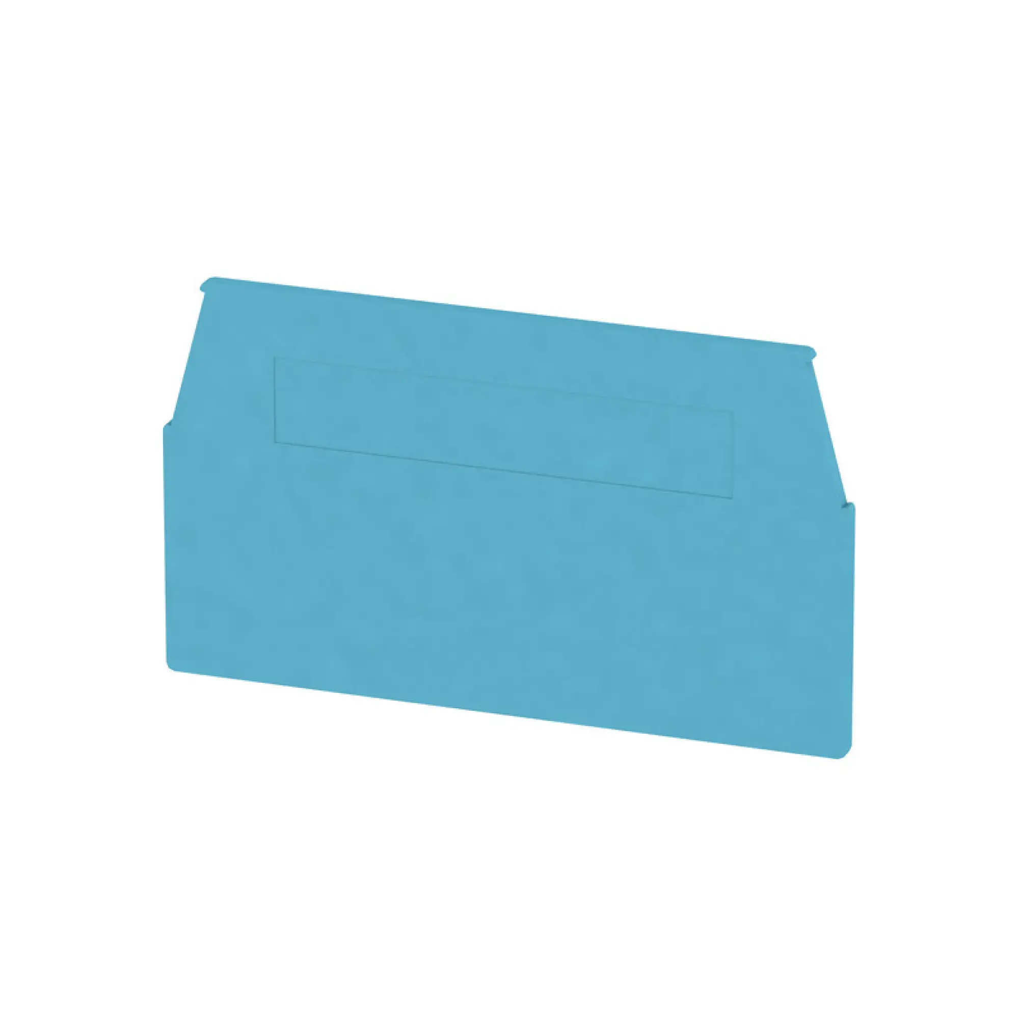 Weidmüller 1074680000 End plate (terminals), blue, Height: 60.3 mm, Width: 1.5 mm, V-0, Wemid (img_001)