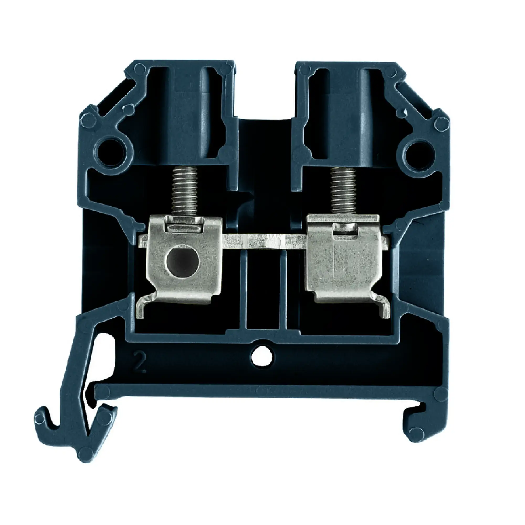 Weidmüller 2564750000 Feed-through terminal block, Screw connection, black, 4 mm², 32 A, 800 V, Number of connections: 2 (img_001)