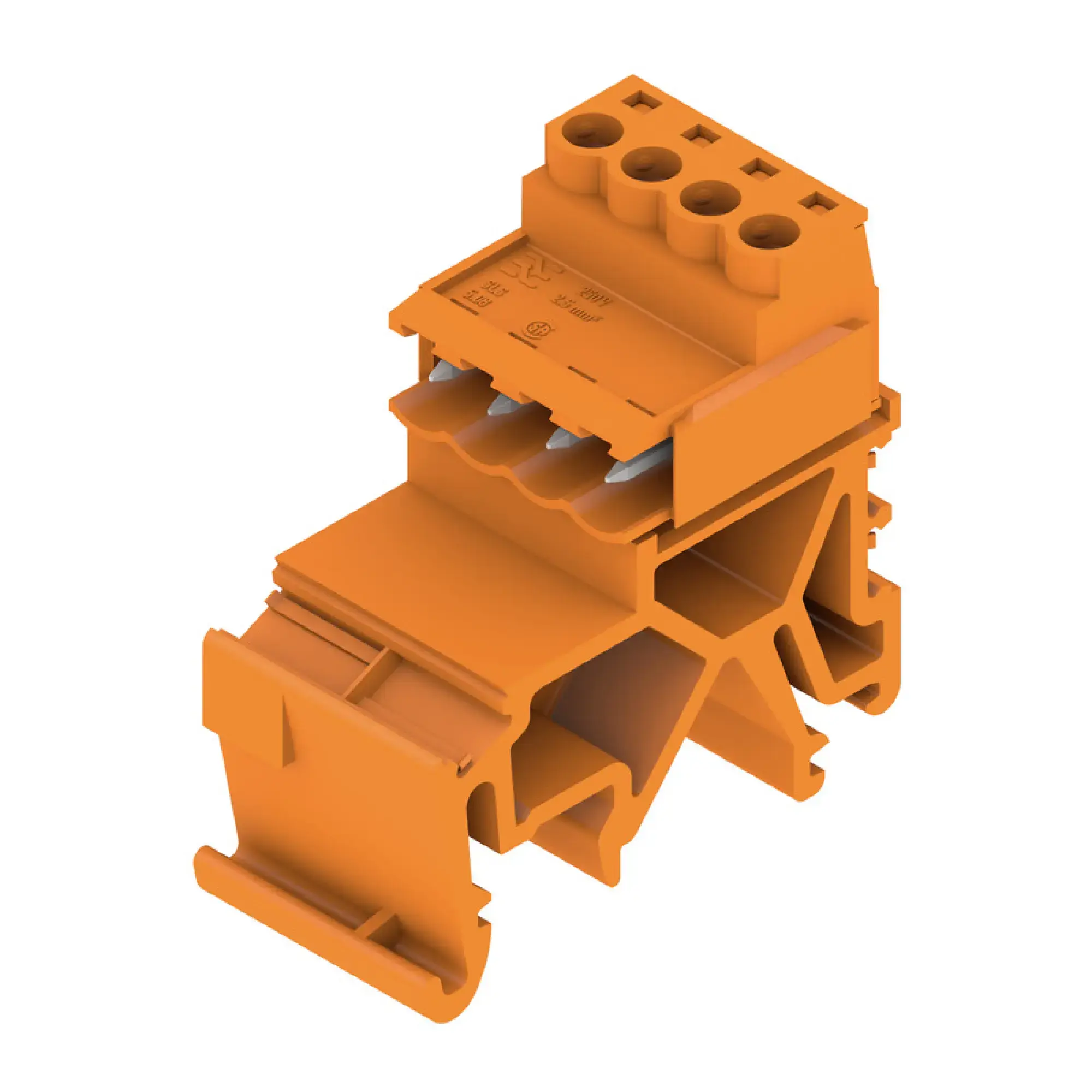 Weidmüller 1846130000 PCB connector (wire connection), 320 V, 21.5 A, Pitch in mm: 5.08, 3.31 mm², Number of poles: 4, Clamping yoke connection, Box (img_001) Weidmüller 1846130000 PCB connector (wire connection), 320 V, 21.5 A, Pitch in mm: 5.08, 3.31 mm², Number of poles: 4, Clamping yoke connection, Box (img_001)