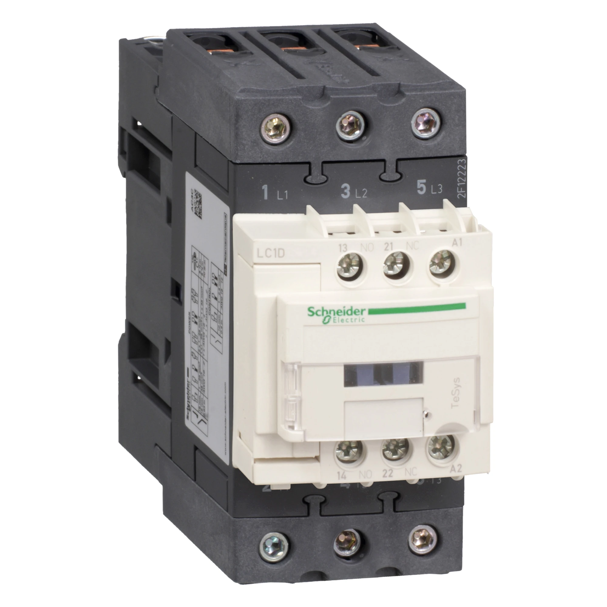 Schneider Electric LC1D40ACD Power Contactor LC1D 3p, +1NO+1NC, 18.5 kW, 40 A, 400 V AC3, Coil 36 V DC (img_001) Schneider Electric LC1D40ACD Power Contactor LC1D 3p, +1NO+1NC, 18.5 kW, 40 A, 400 V AC3, Coil 36 V DC (img_001)