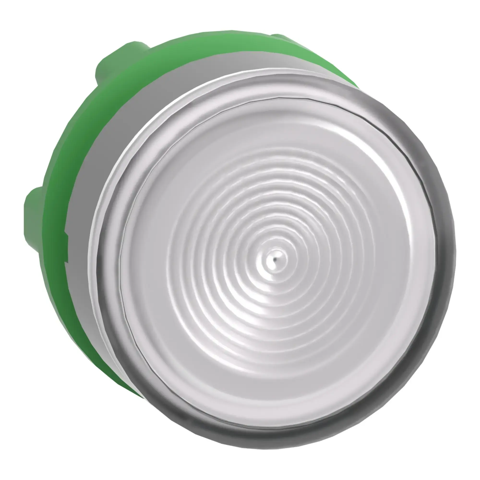Schneider Electric ZB5AW313SC0 Illuminated Push Button, Front Element, Harmony XB5, Plastic, 22mm, Light Gray, White, for Universal LED, Knurled Dome (img_010)