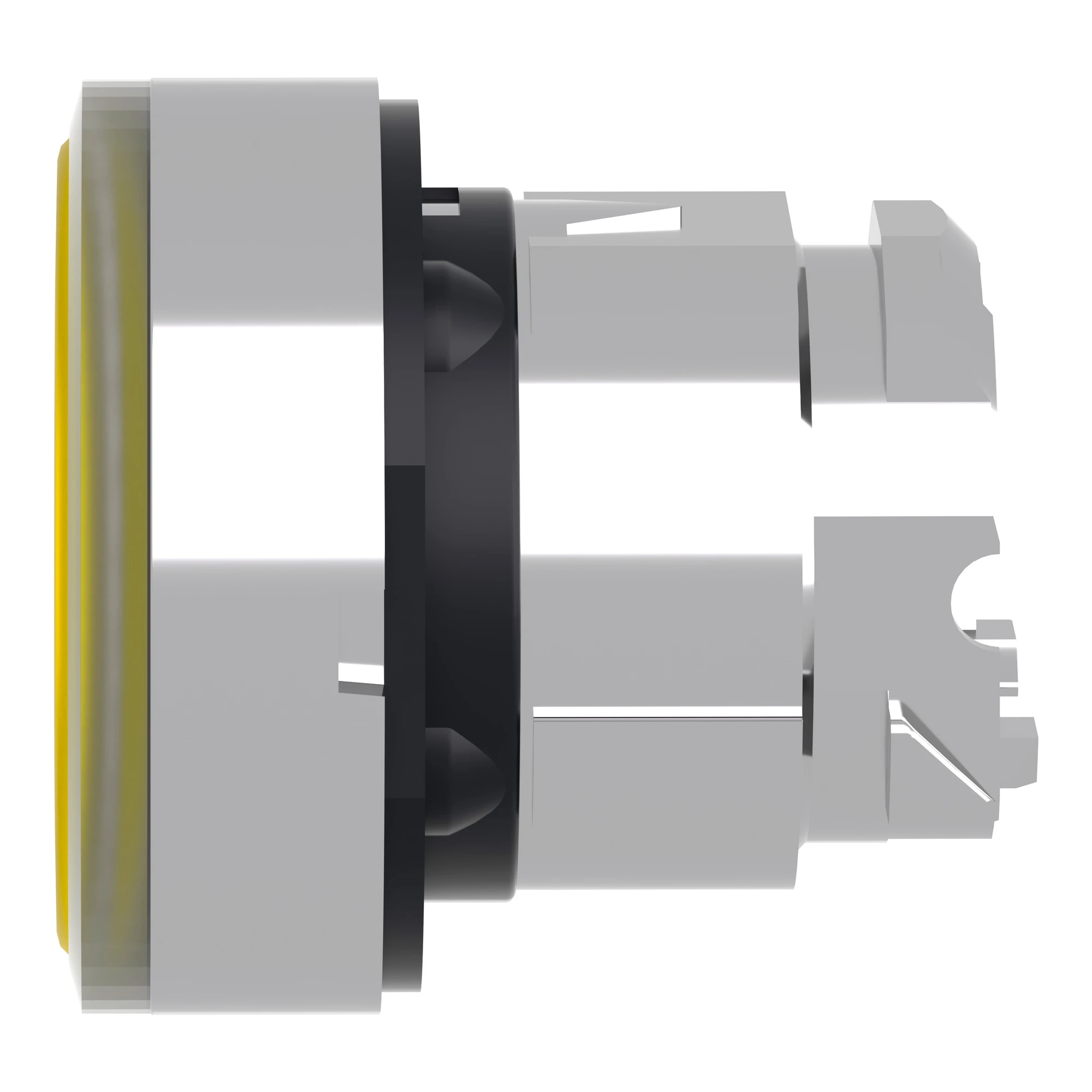 Schneider Electric ZB4BA88 Illuminated push-button, front element, Harmony XB4, metal, 22mm, yellow, momentary, for universal LED, for insertion label (img_005) Schneider Electric ZB4BA88 Illuminated push-button, front element, Harmony XB4, metal, 22mm, yellow, momentary, for universal LED, for insertion label (img_005)