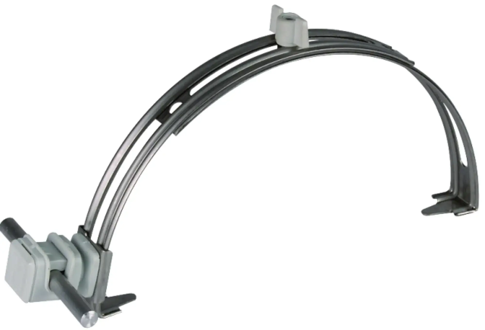 Dehn 204109 Roof cond. holder adjustable StSt w. DEHNsnap H 16mm plastic grey f. Rd 8mm (img_001) Dehn 204109 Roof cond. holder adjustable StSt w. DEHNsnap H 16mm plastic grey f. Rd 8mm (img_001)