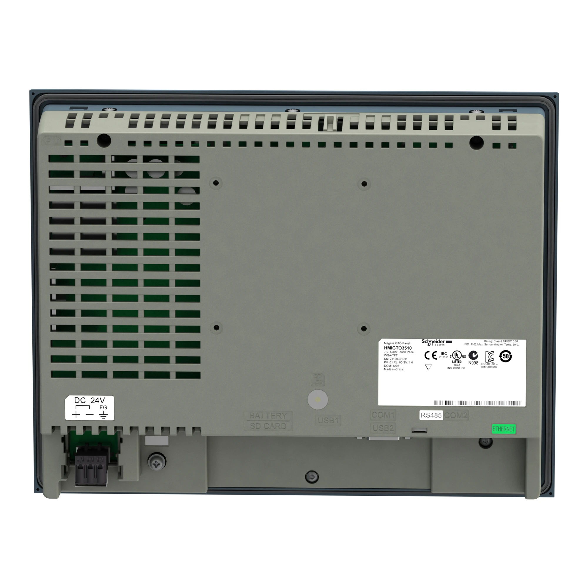Schneider Electric HMIGTO5310 Optimized Touch Panel 640x480 Pixel VGA- 10.4" TFT, 96 MB (img_002) Schneider Electric HMIGTO5310 Optimized Touch Panel 640x480 Pixel VGA- 10.4" TFT, 96 MB (img_002)
